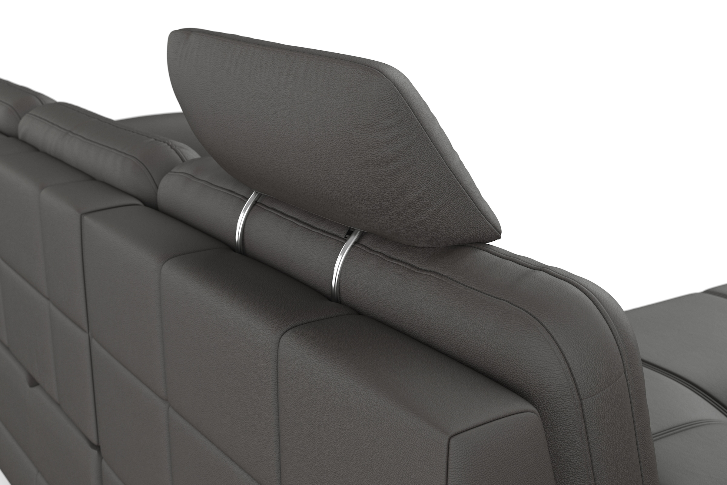 sit&more Ecksofa »Bendigo L-Form«, inklusive Sitztiefenverstellung, Bodenfreiheit 12 cm, in 2 Fußfarben