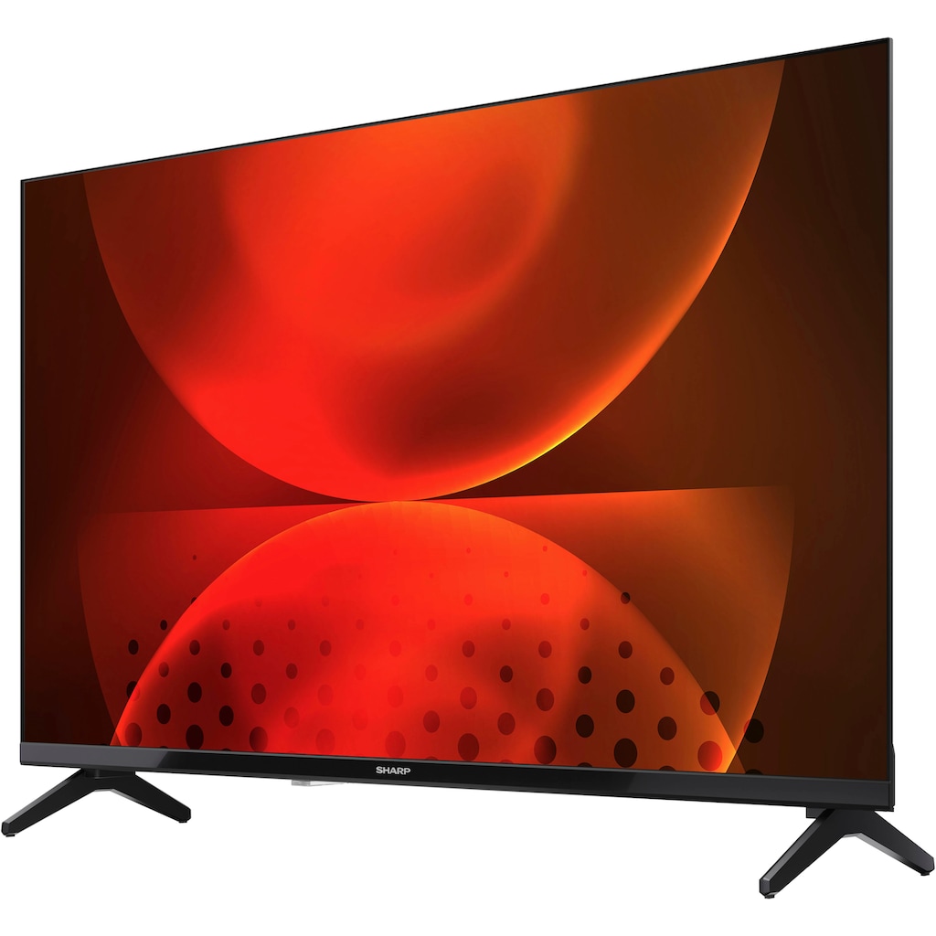 Sharp LED-Fernseher »SHARP 32FH2EA HD Ready Frameless Android TV 80cm (32 Zoll), 3X HDMI«, 80 cm/32 Zoll, HD-ready, Android TV-Smart-TV, Frameless Android TV, 3X HDMI