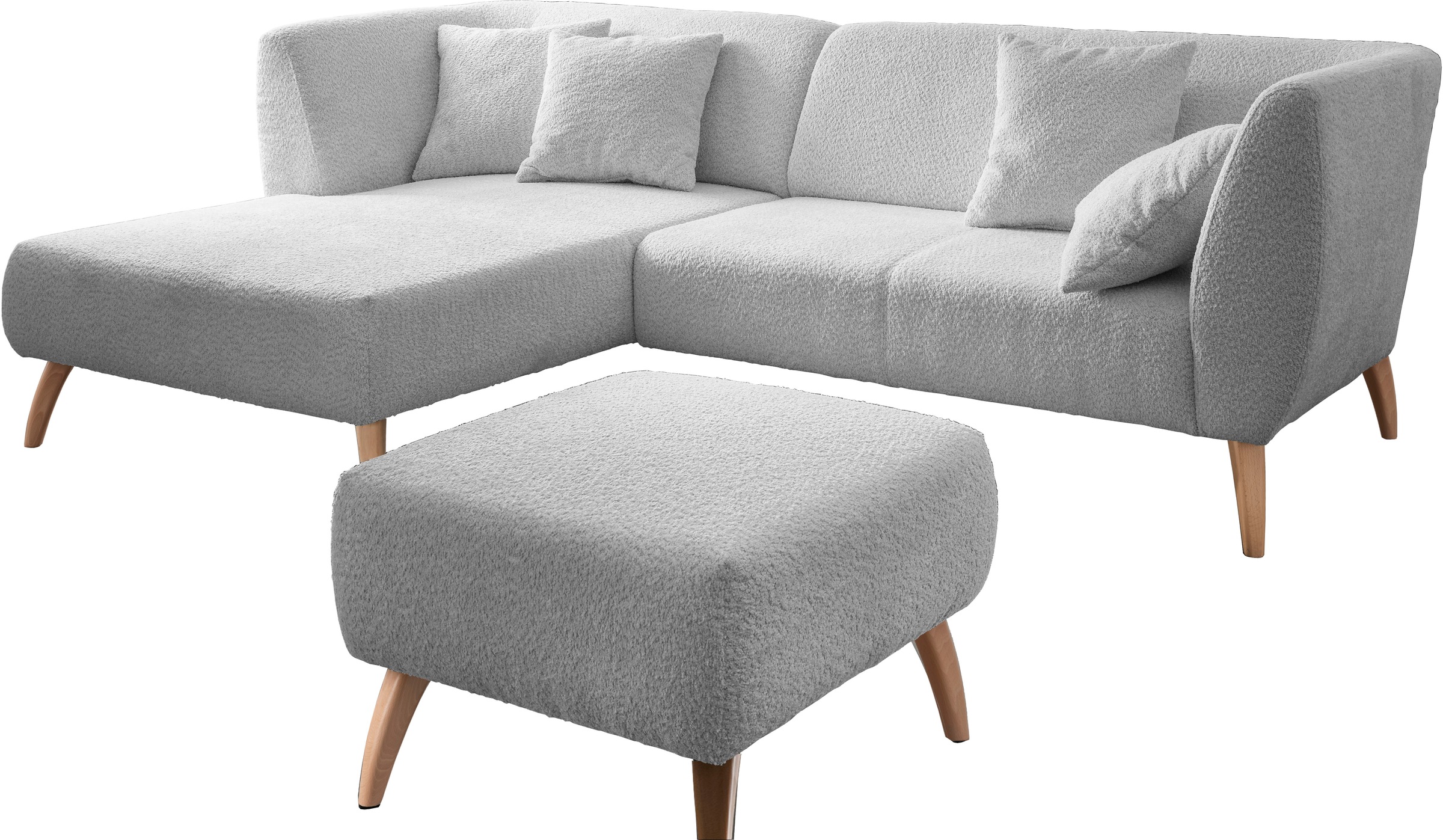INOSIGN Ecksofa »Colori Polstermöbel mit zeitlos eleganter Rückenführung. L günstig online kaufen