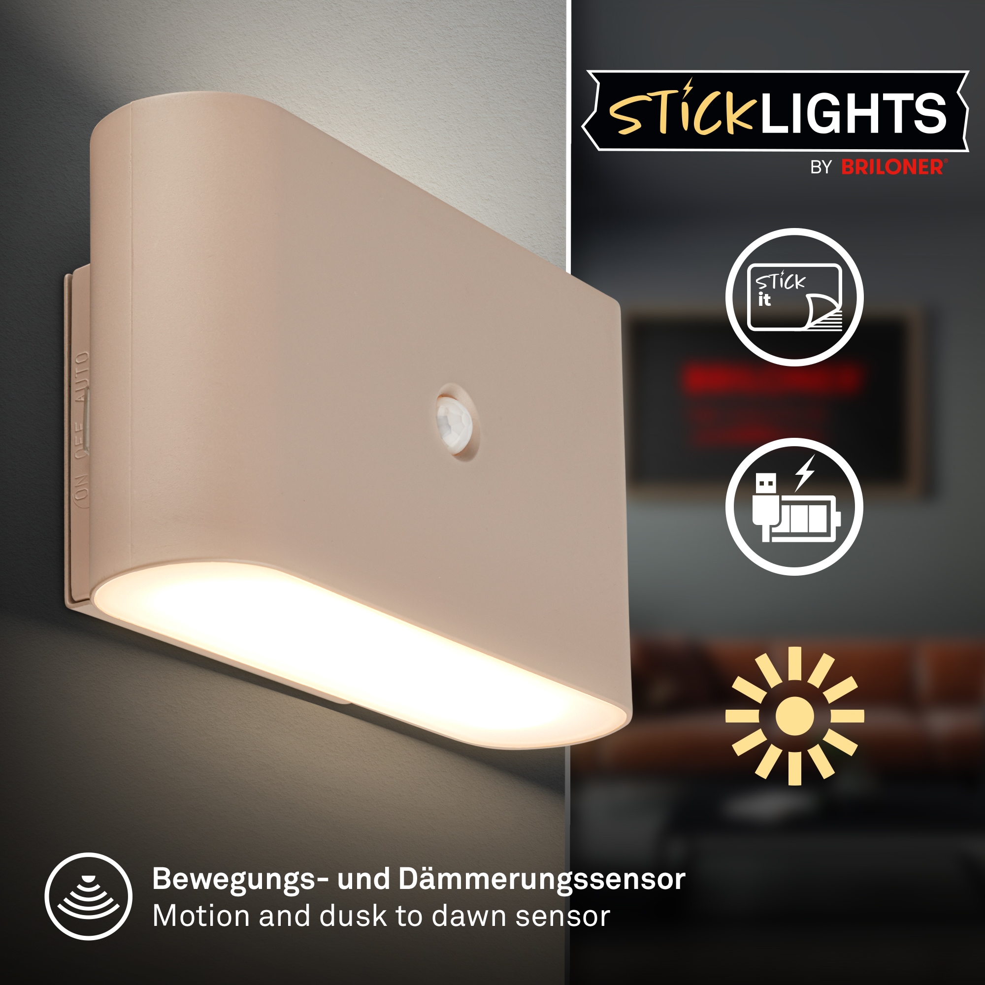 Briloner Leuchten LED Wandleuchte »CHET 3878011«