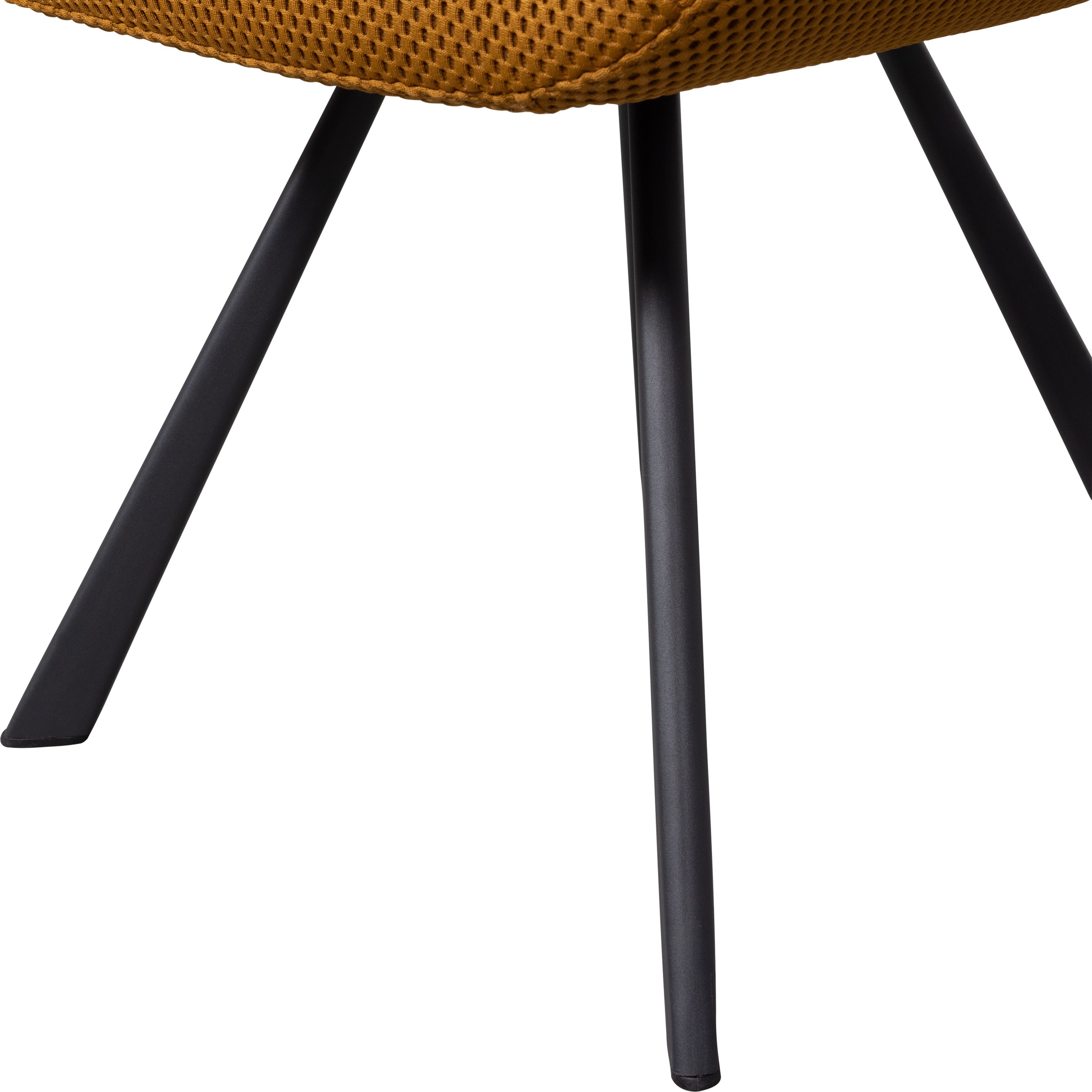 WOOOD Esszimmerstuhl »Juno«, Gestell aus Metall, gepolstert mit weichem Mesh-Stoff, H 79 cm