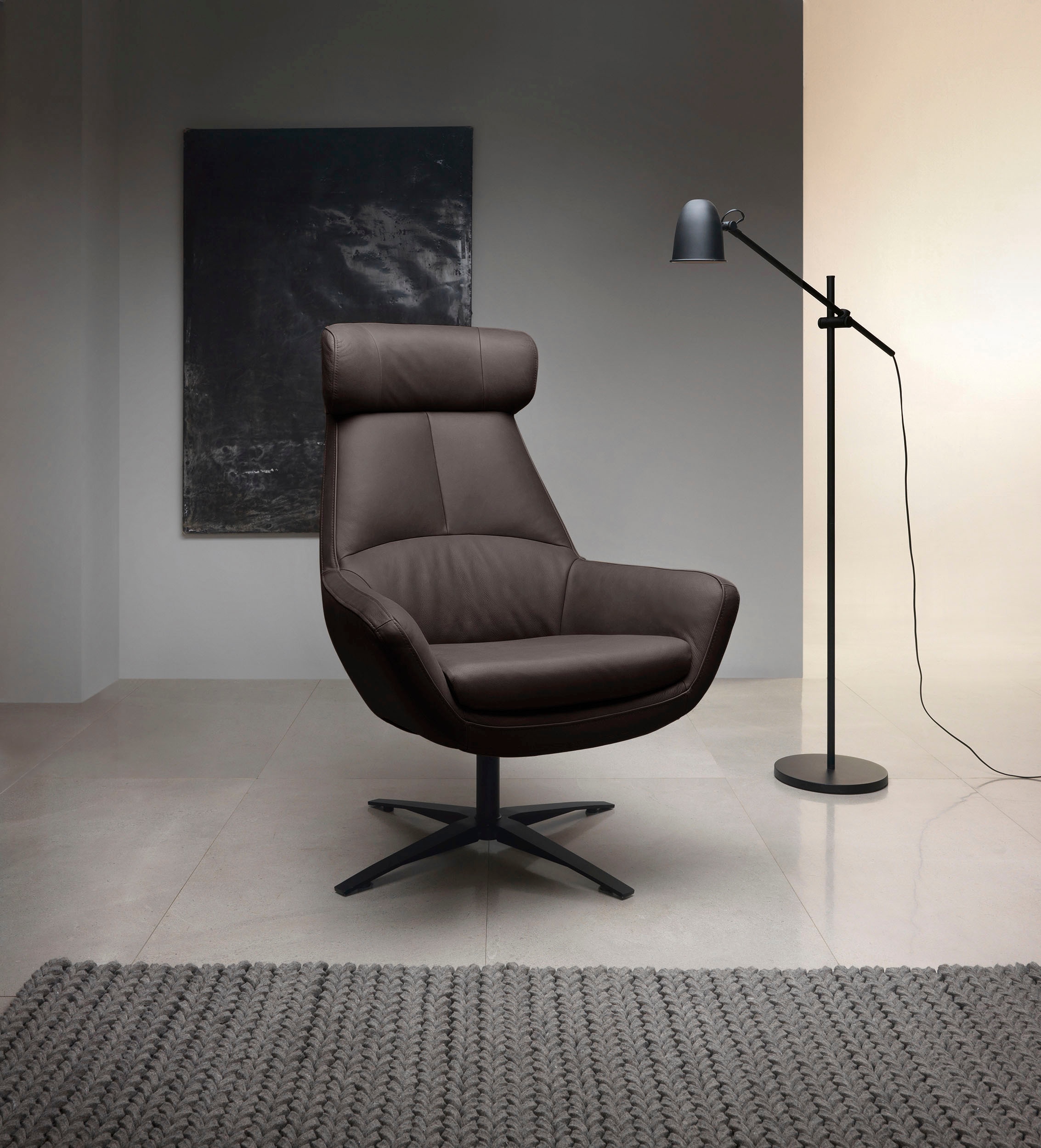 BETYPE Drehsessel »Be Organic High Back, Loungesessel, Hochlehnsessel«, in günstig online kaufen