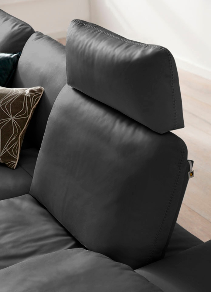 W.SCHILLIG Ecksofa »valentinoo, Designsofa, elegant und bequem, L-Form«, (Set), mit Sitztiefenverstellung, Breite 318 cm