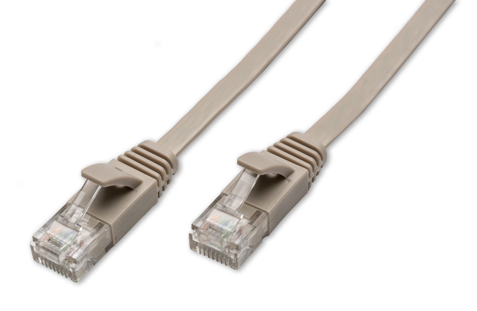 CAPTIVA Computer-Kabel »Kabel Patchkabel CAT 6a Kabel für Netzwerk, LAN und Ethernet 10m grau«