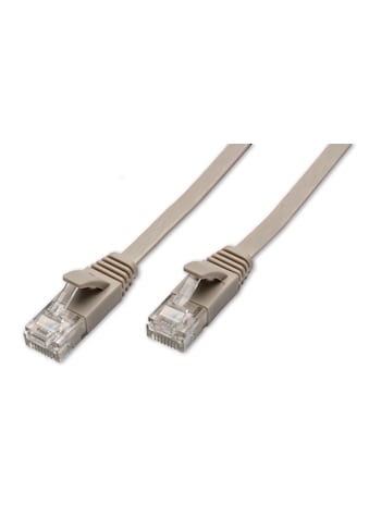 Computer-Kabel »Kabel Patchkabel CAT 6a Kabel für Netzwerk, LAN und Ethernet 10m grau«
