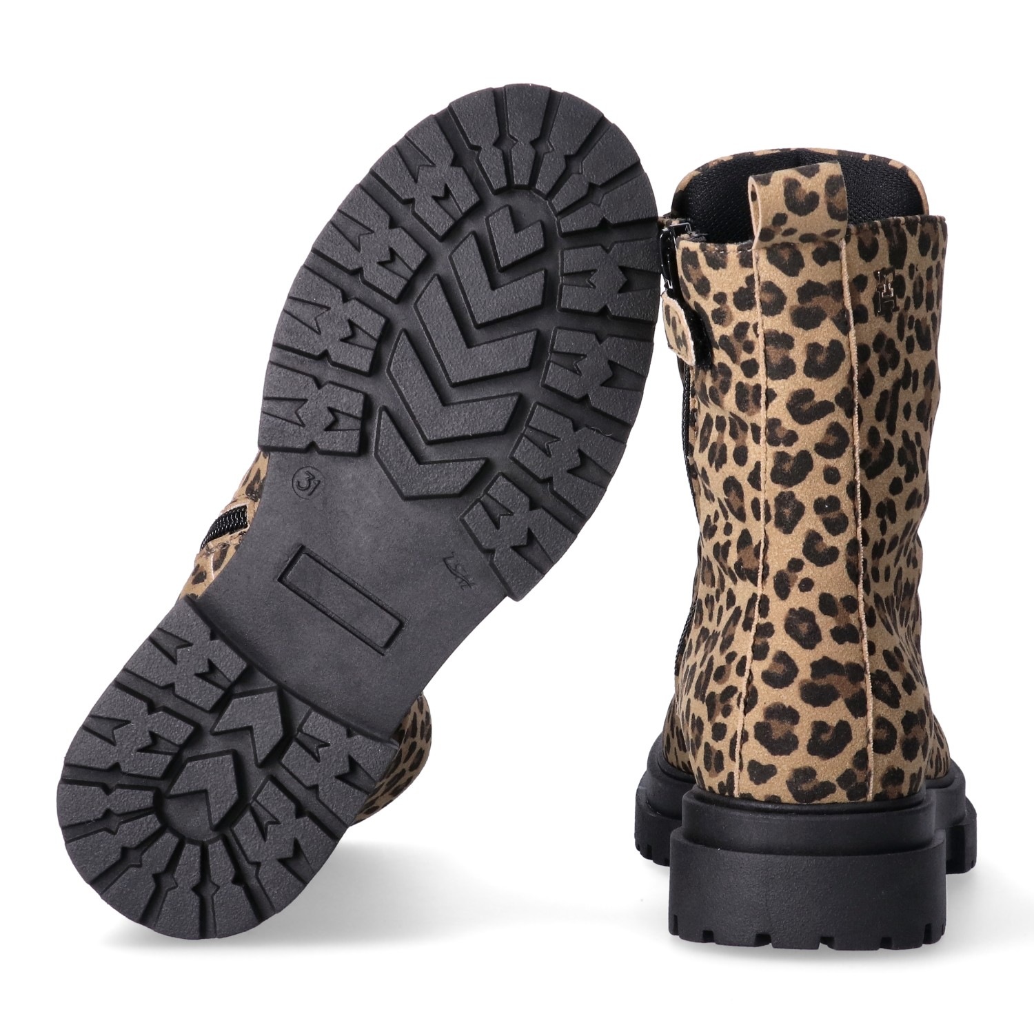 Tommy Hilfiger Schnürboots  Reißverschlussboots, Herbstboots im angesagten Leo-Look