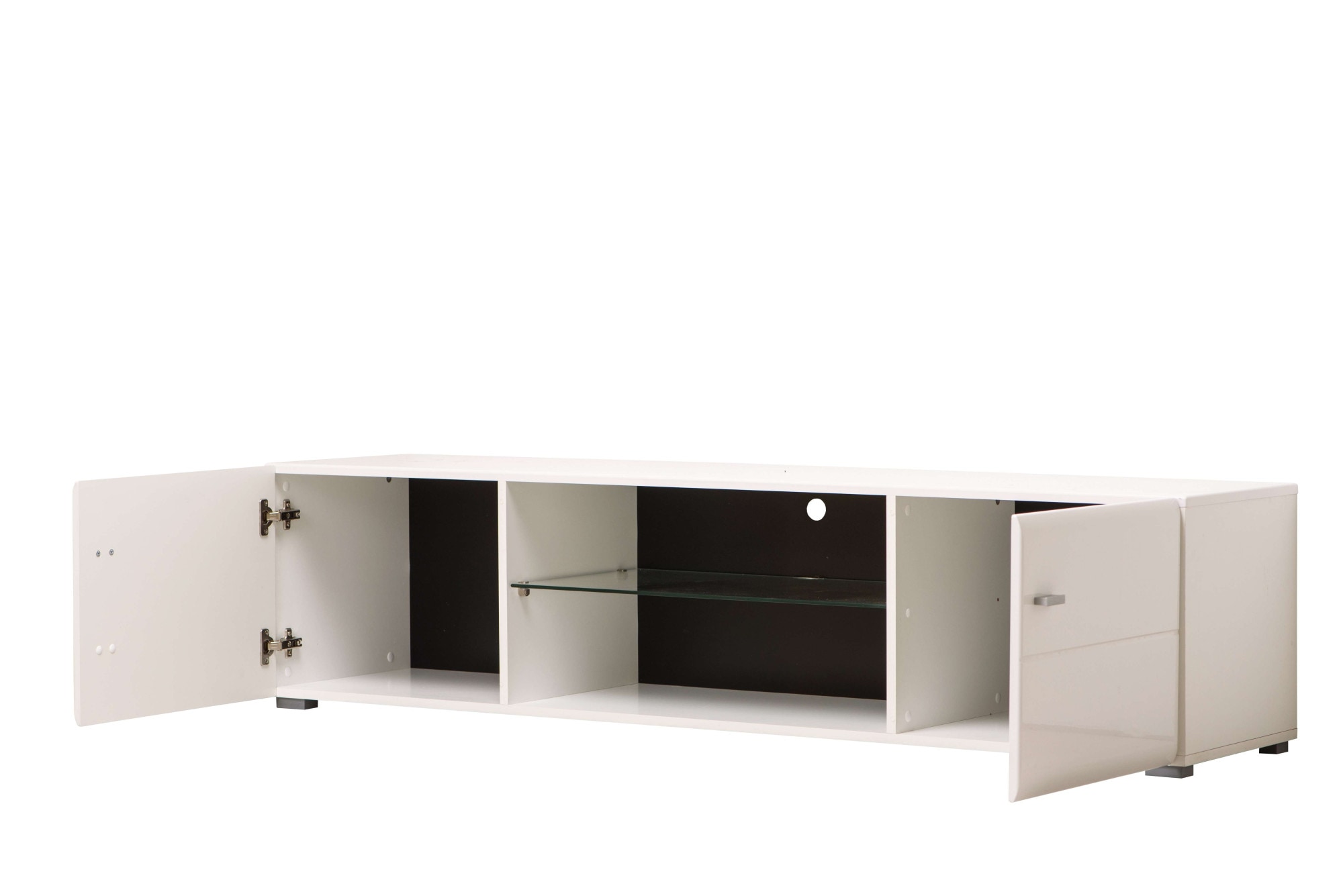 INOSIGN Lowboard »Rex TV-Kommode TV-Lowboard«, Hochglanzfront, Breite 170 cm, mit und ohne LED-Beleuchtung