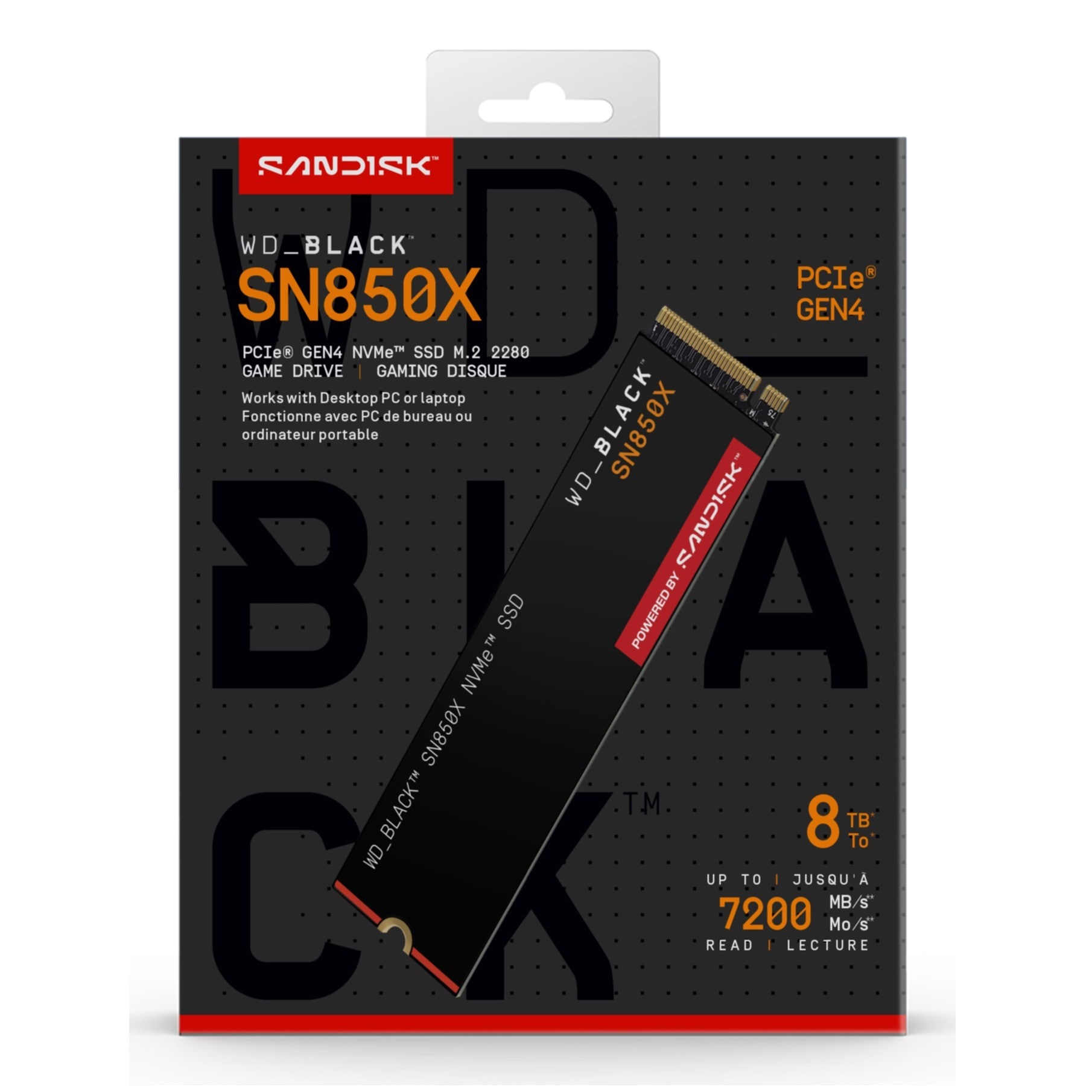 Sandisk interne SSD »WD_BLACK SN850X NVMe«
