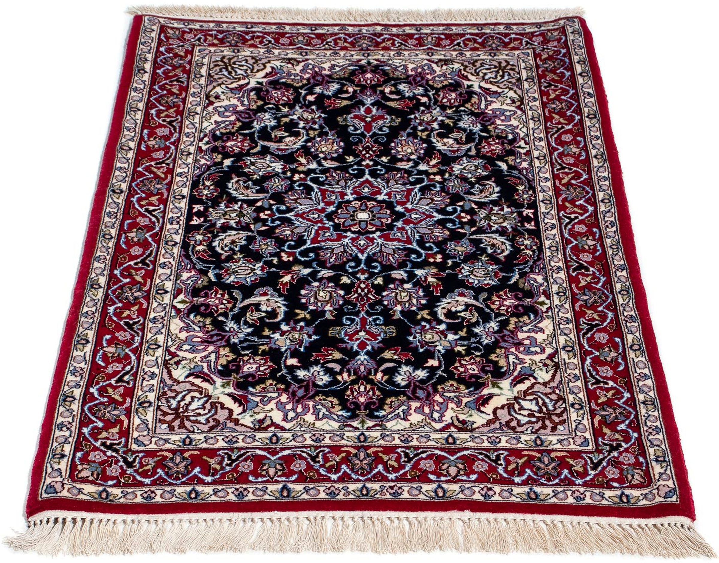 morgenland Orientteppich »Perser - Isfahan - Premium - 108 x 72 cm - dunkel günstig online kaufen