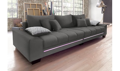 Nova Via Big-Sofa, wahlweise mit Kaltschaum (140kg Belastung/Sitz), mit... kaufen Nova Via Big-Sofa, wahlweise mit Kaltschaum (140kg Belastung/Sitz), mit... kaufen
