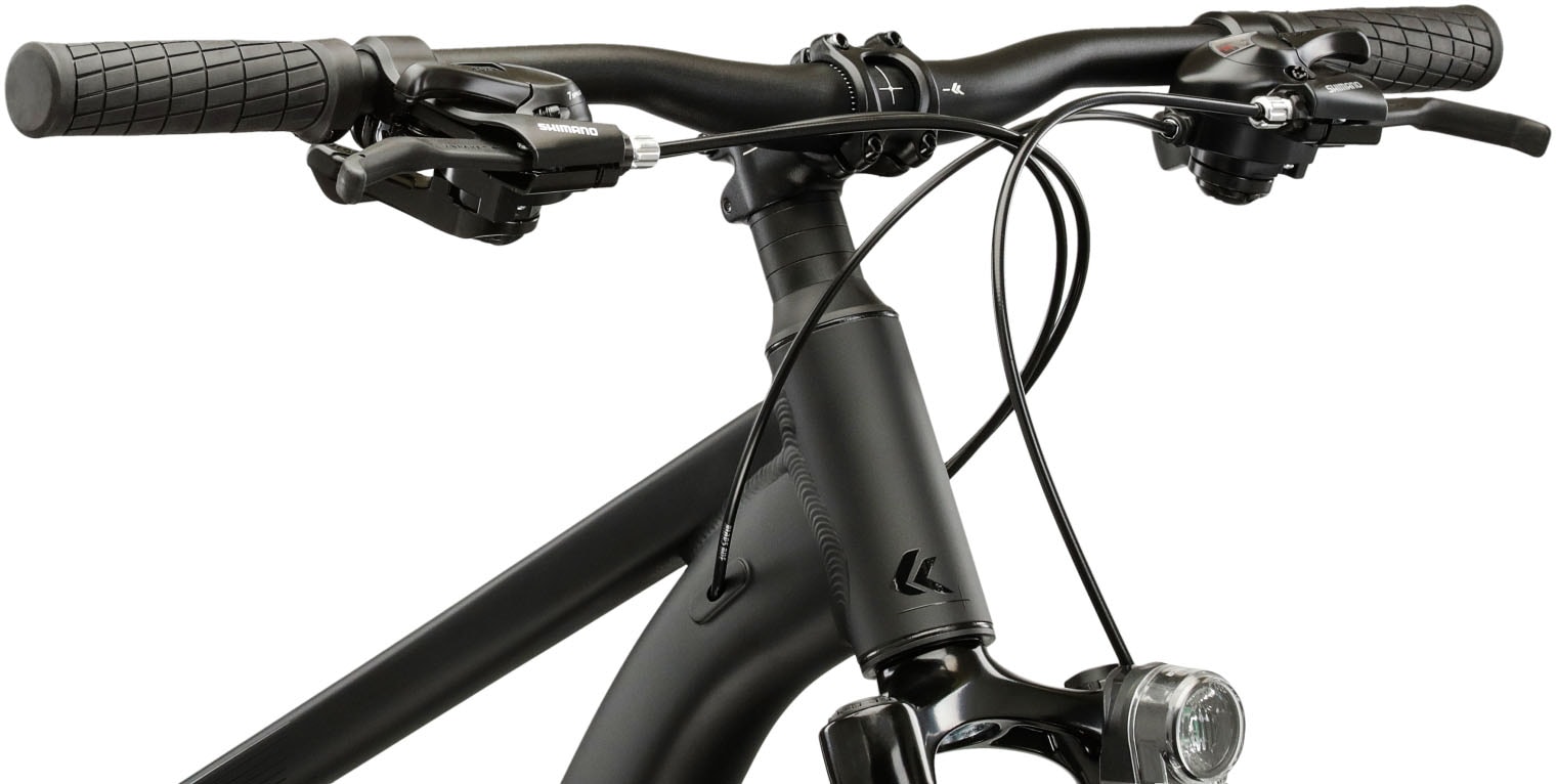 Kross Mountainbike »Hardtail 29" Hexagon X200 schwarz 21 Gänge mit Beleuchtung 2026« 21 Gang Shimano ALTUS M310 Schaltwerk Kettenschaltung Rahmen aus Aluminium Performance