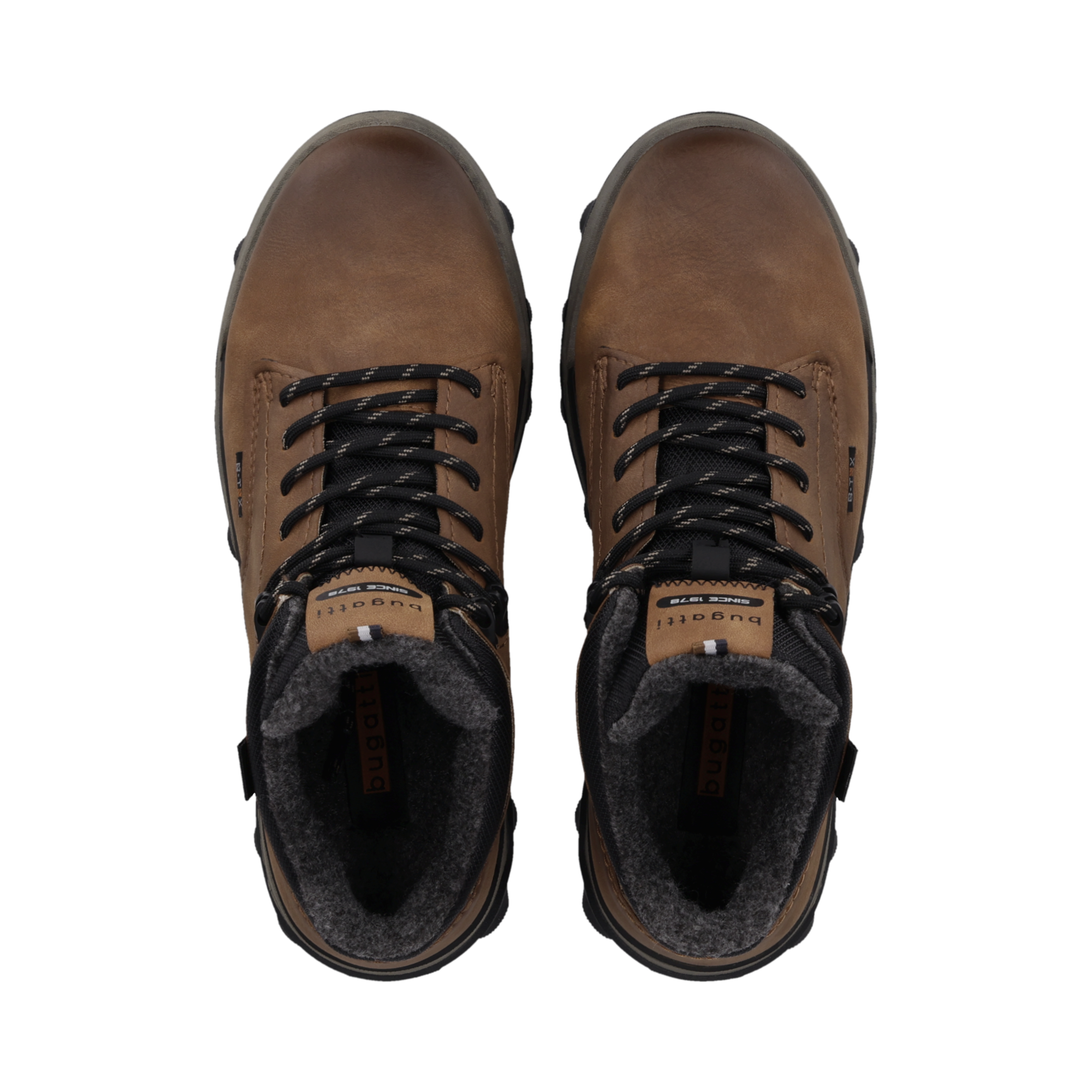 bugatti Stiefelette  Boots, Stiefelette mit Profilsohle