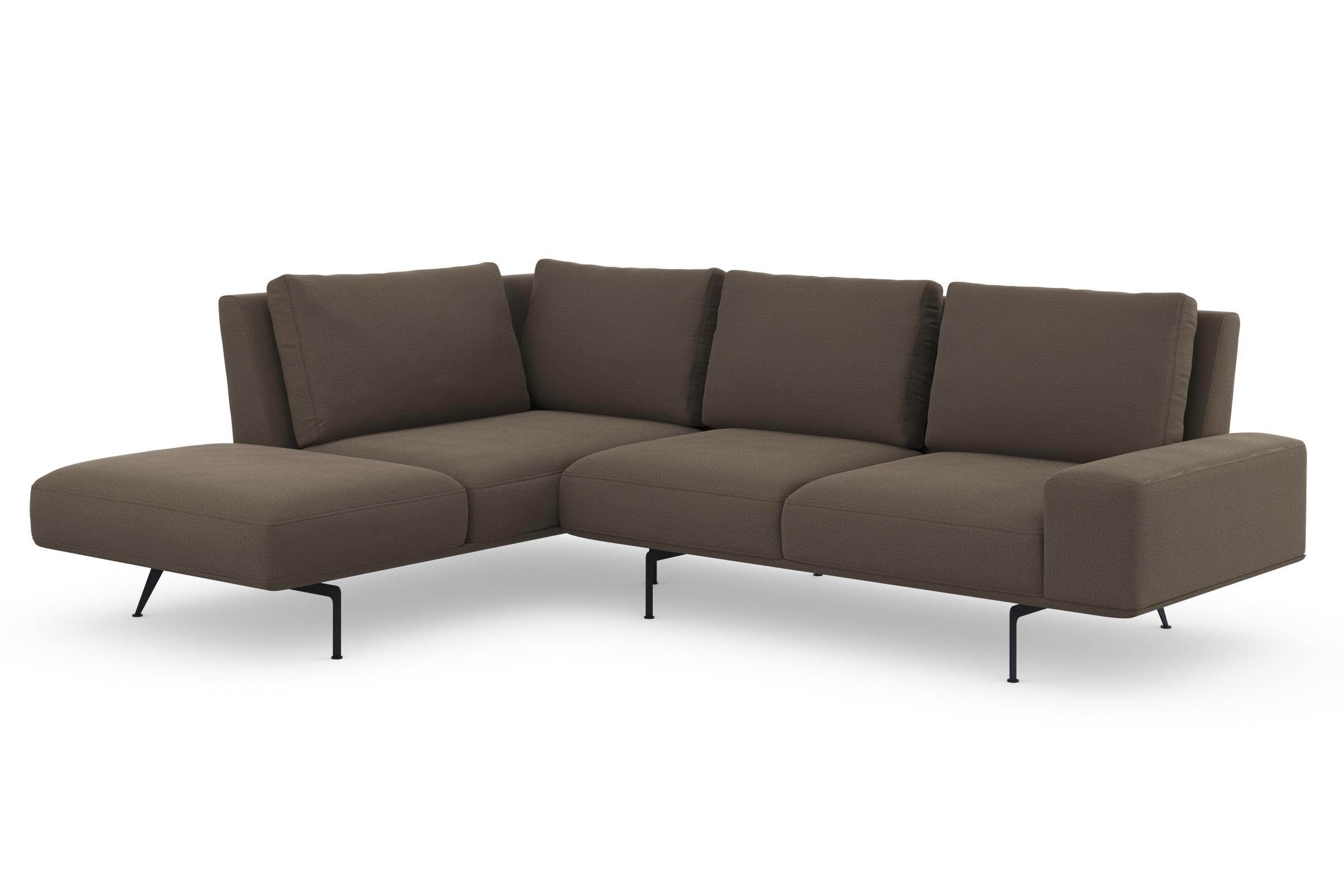 machalke® Ecksofa »L-Form«, mit hoher Bodenfreiheit