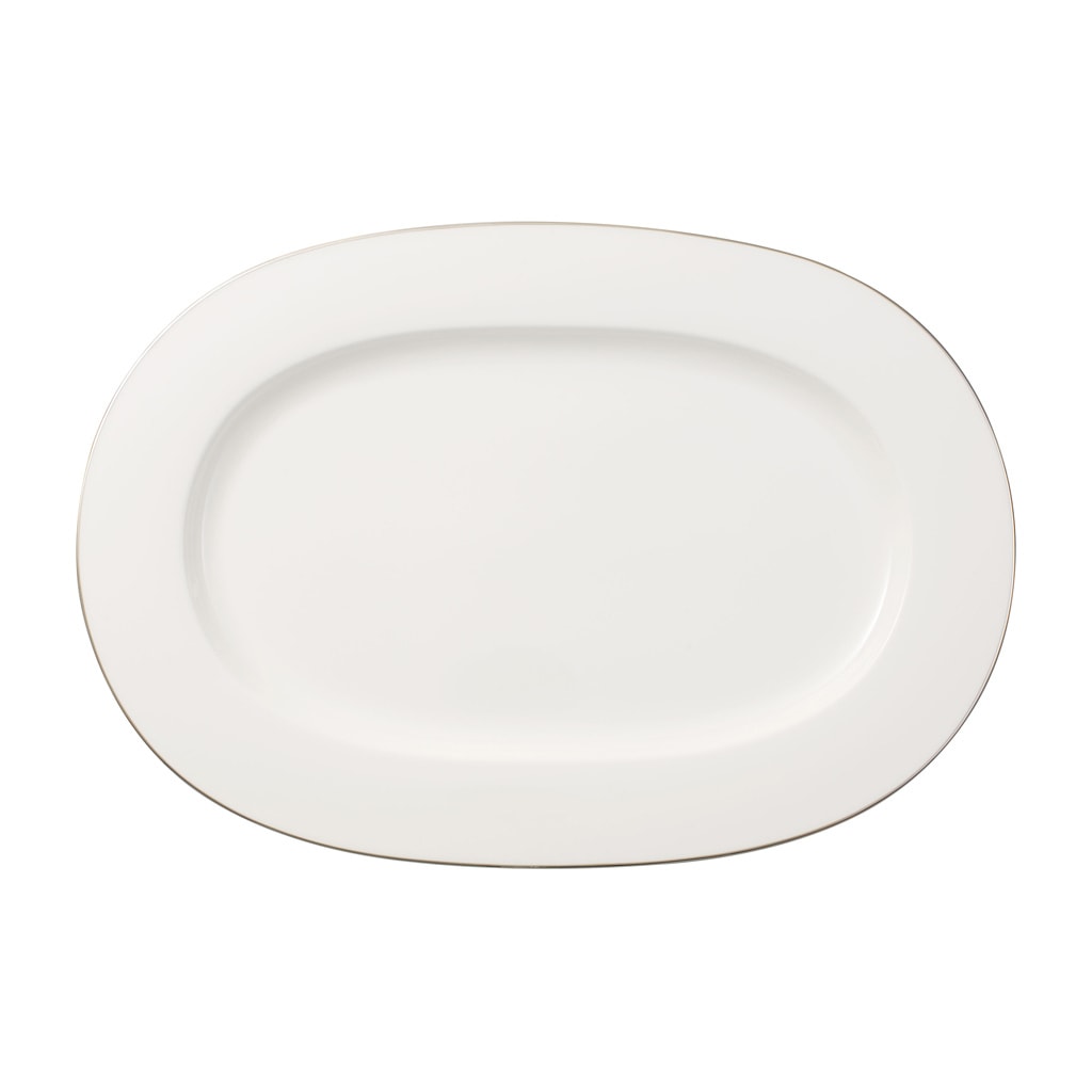 Villeroy & Boch Servierplatte »Servierplatte Anmut Platinum No.1 41 x 29 cm günstig online kaufen
