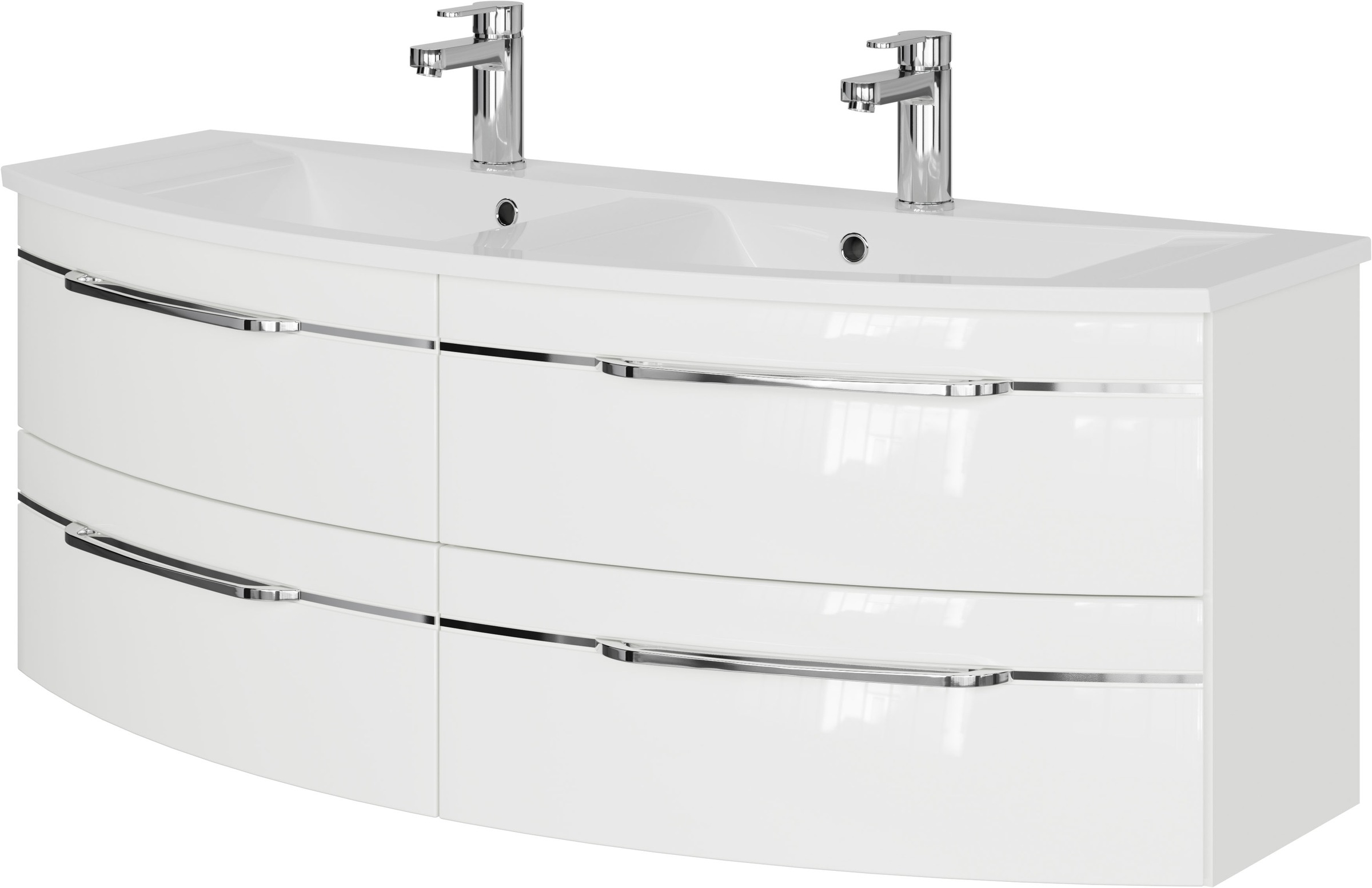 Saphir Waschtisch »Serie 7045 Mineralmarmor-Waschtisch und Unterschrank, 13 günstig online kaufen