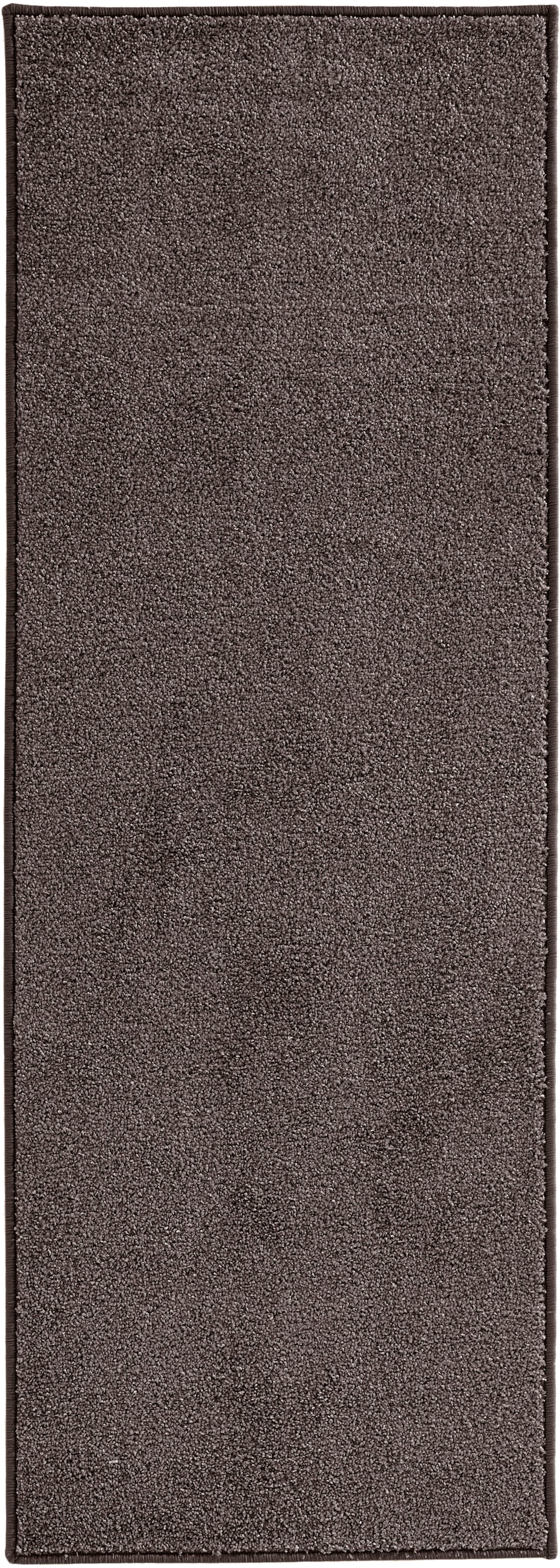 HANSE Home Teppich »Pure 100 Kurzflor«, rechteckig, 13 mm Höhe, Kurzflor, uni, umkettelt, Läufer, Wohnzimmer, Kinderzimmer, Flur