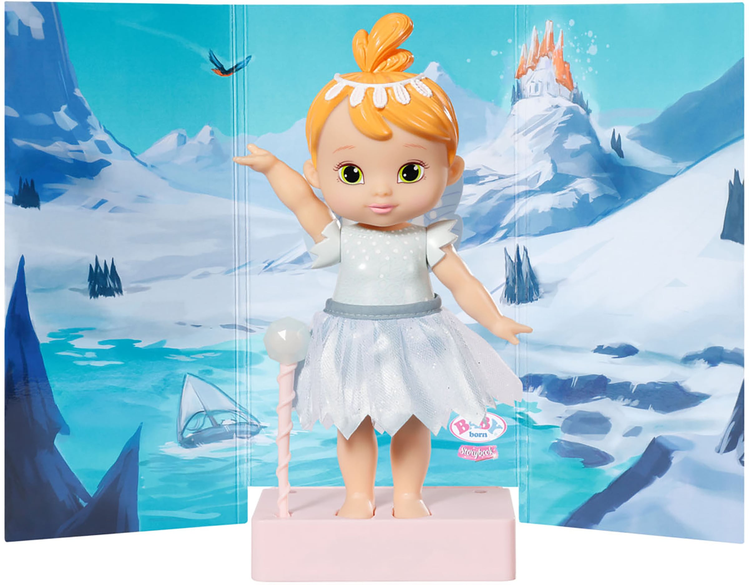 Baby Born Stehpuppe »Storybook Fairy Ice, 18 cm«, mit Lichteffekten