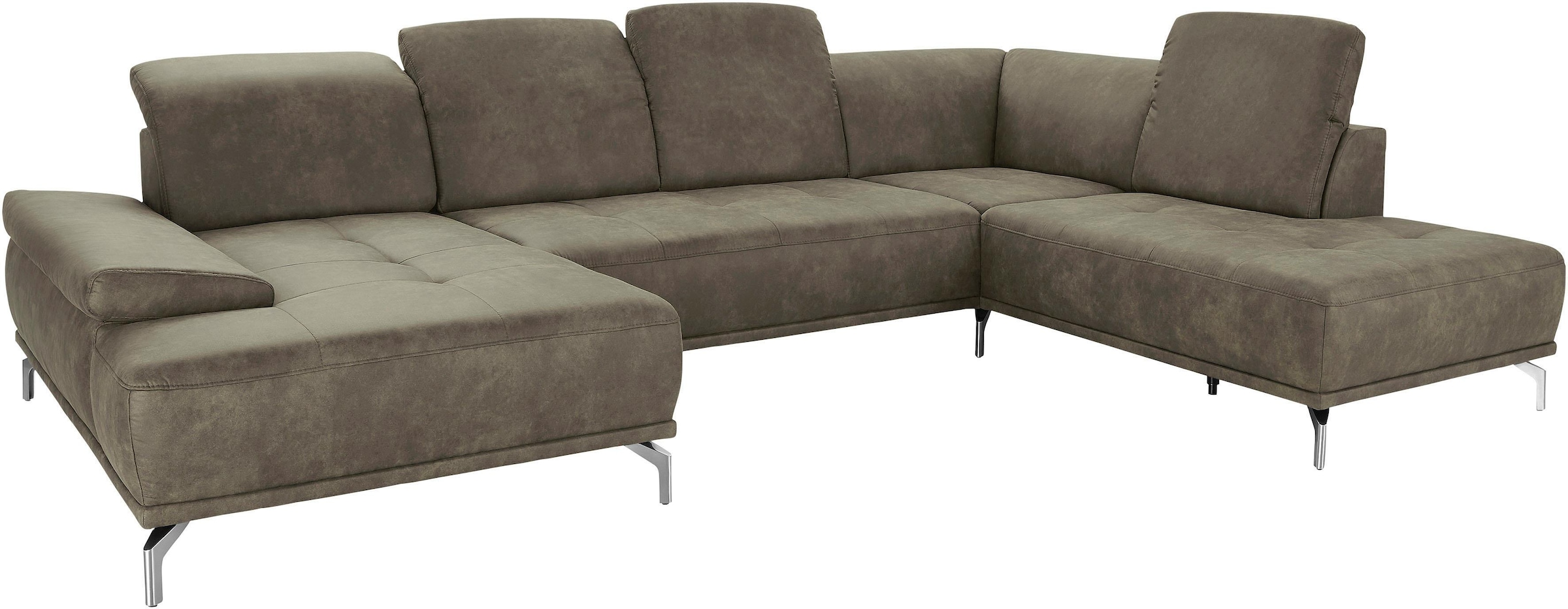 Home affaire Wohnlandschaft »Caluna« Inkl.Sitztiefenverstellung, wahlweise günstig online kaufen