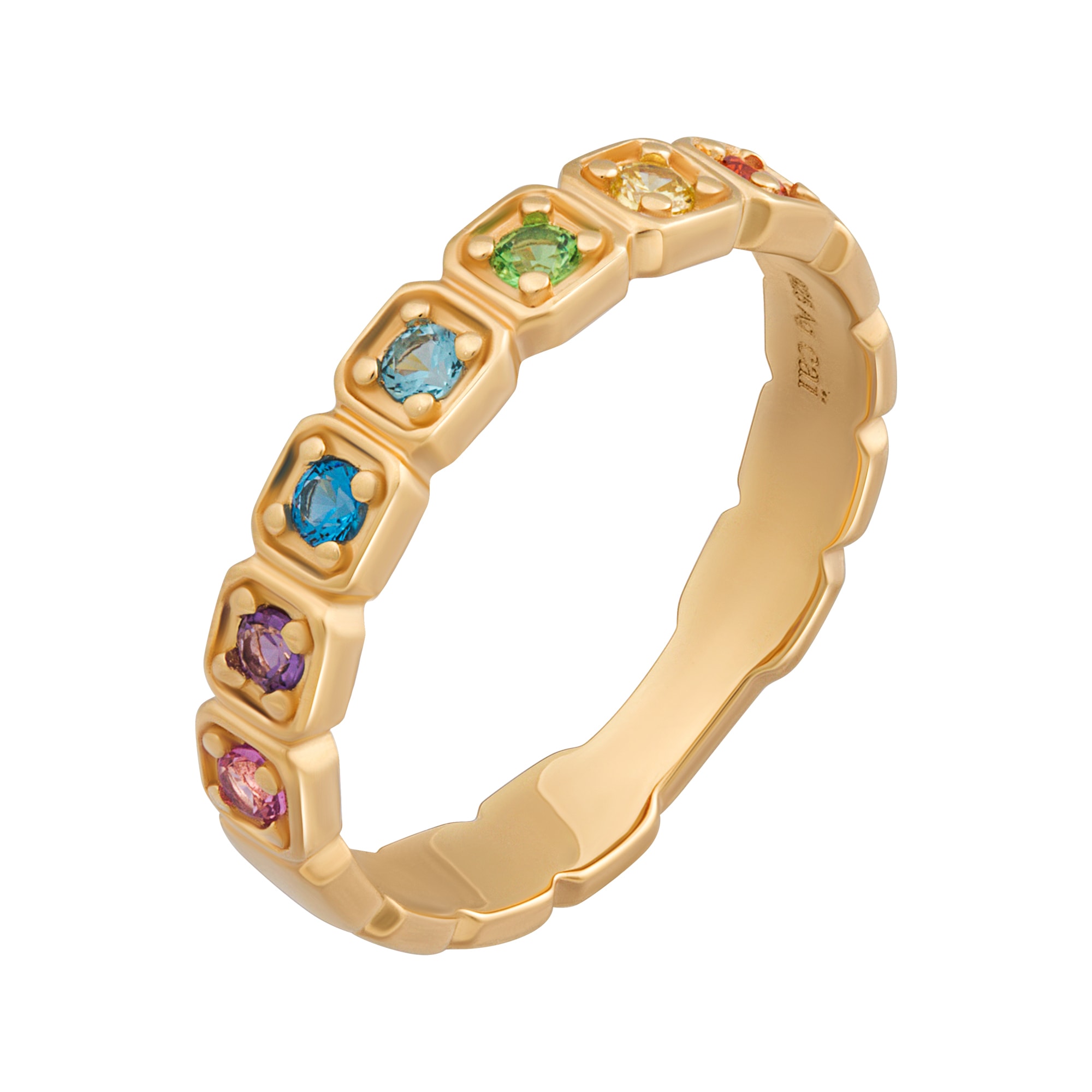 »925 vergoldet Rainbow« CAÏ online Zirkonia kaufen Silber Fingerring