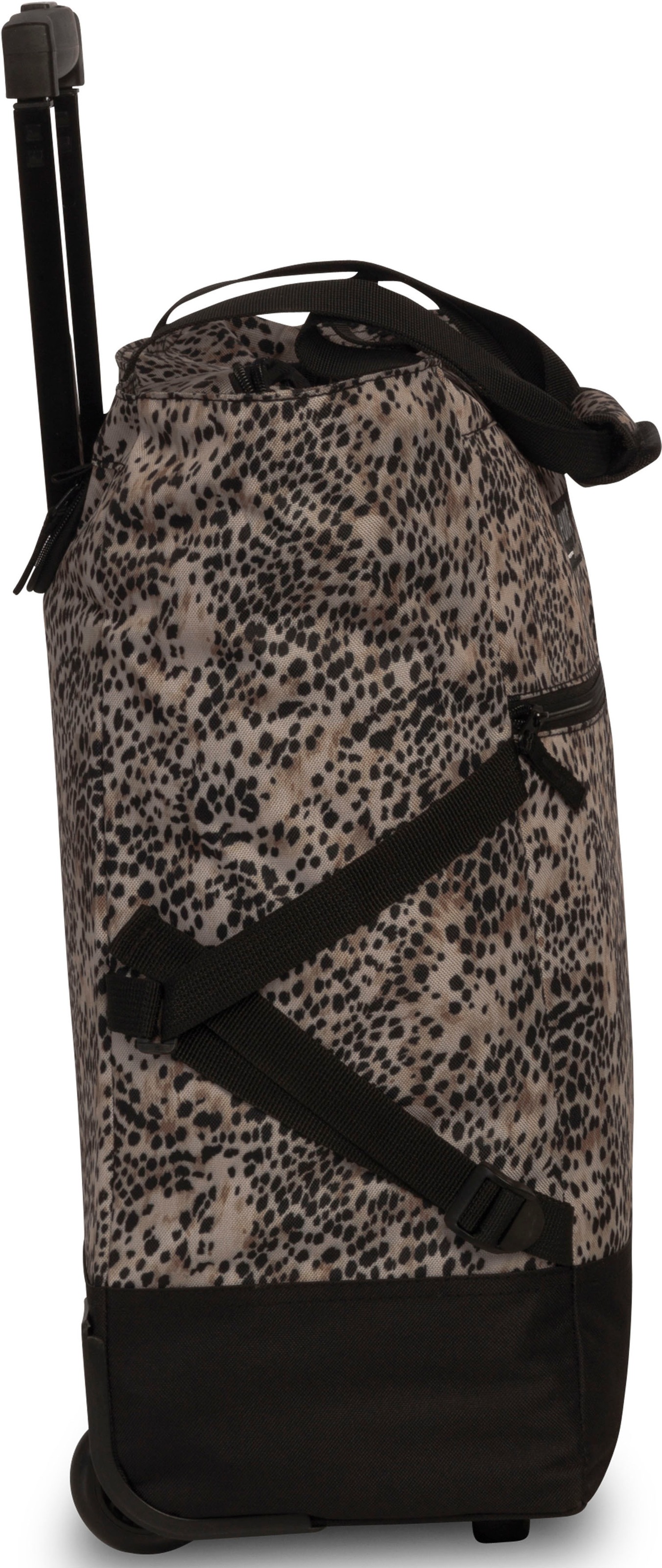 fabrizio® Einkaufstrolley »Punta-Wheel-Shopping-Roller«, (1 tlg.), edler Look mit mit schwarz/beige Muster