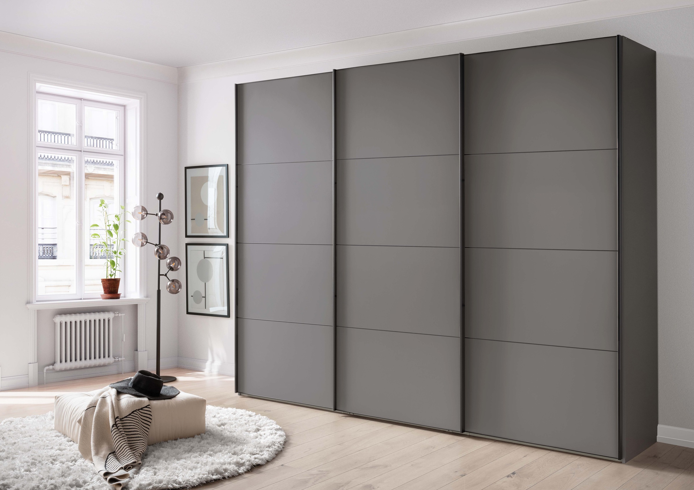 WIEMANN Schwebetürenschrank »Phoenix, Made in Germany, modernes Design, Hig günstig online kaufen