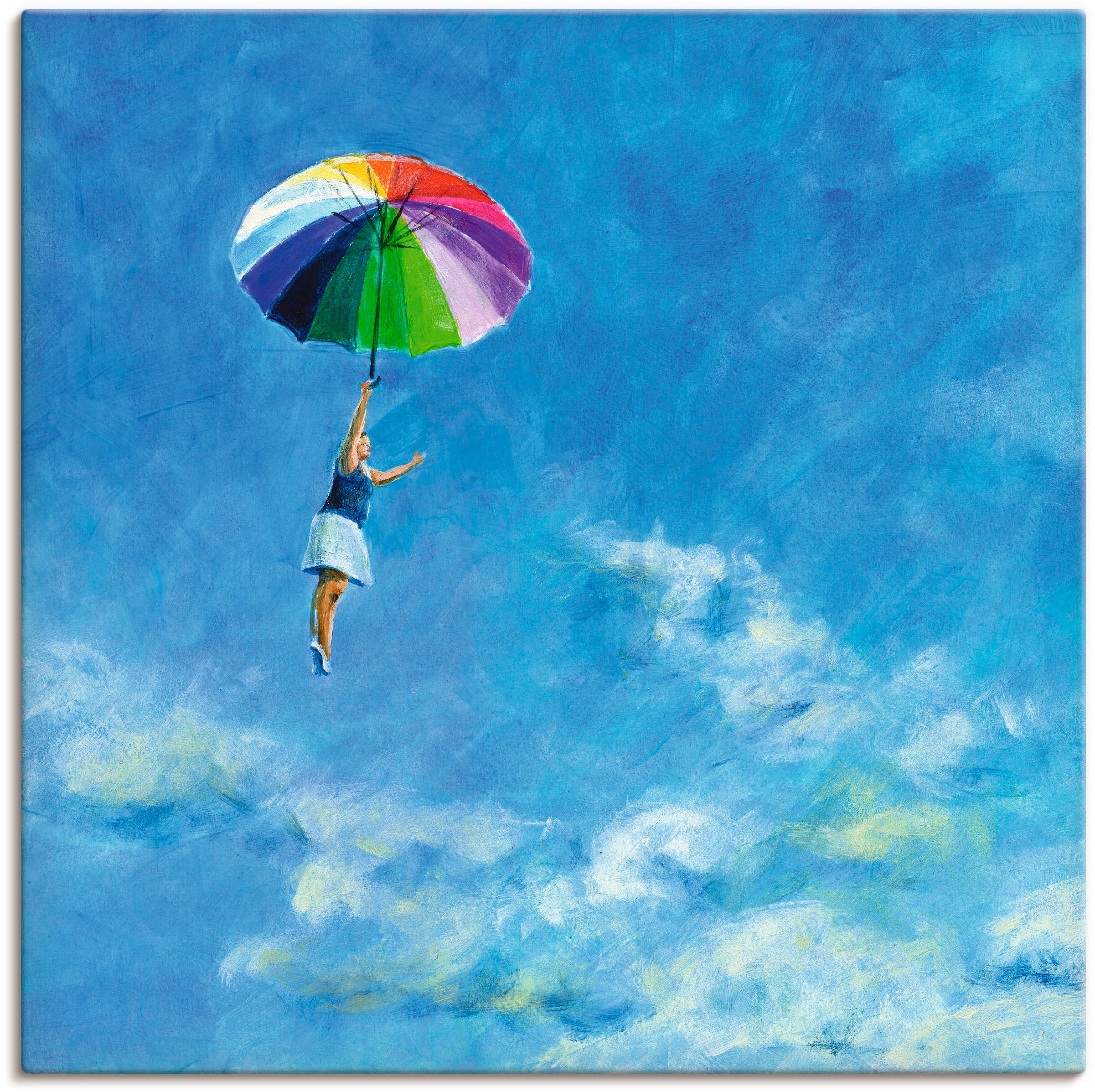 Artland Wandbild »Das Leben leben«, Frau, (1 St.), als Leinwandbild, Poster günstig online kaufen