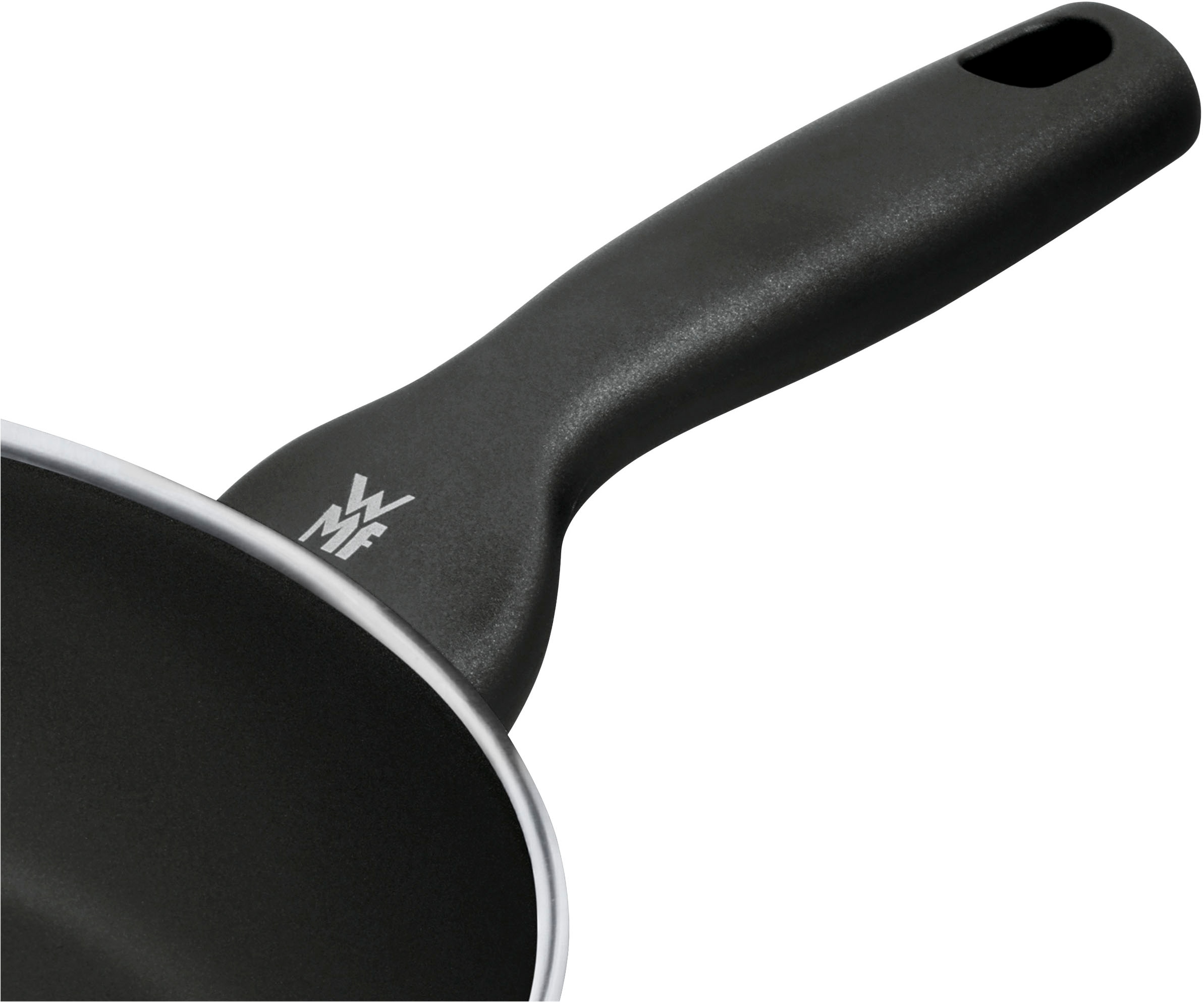 WMF Bratpfanne »CeraDur Profi«, Cromargan® Edelstahl Rostfrei 18/10, (1 tlg.), 28 cm, keramische Antihaftversiegelung, robuster mineralischer Aufbau