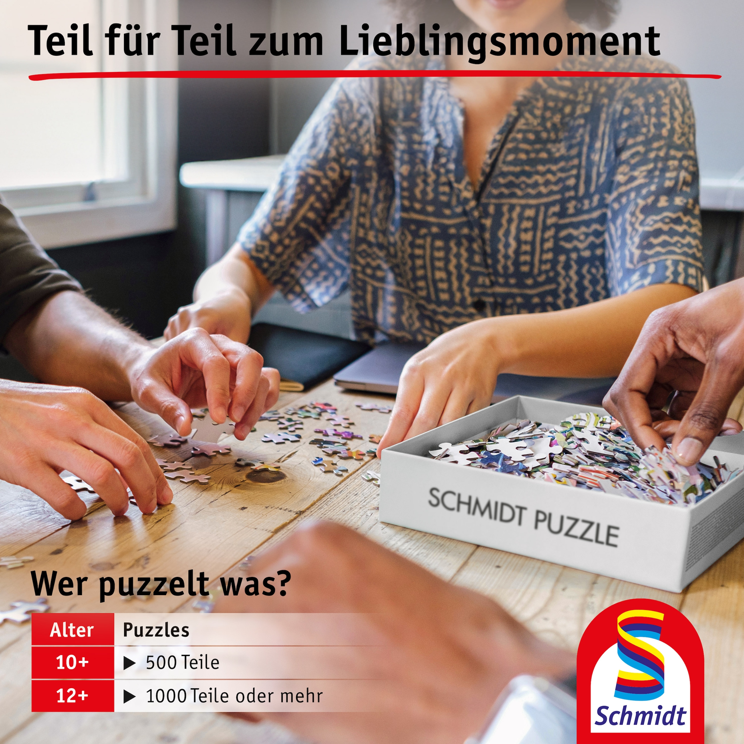 Schmidt Spiele Puzzle »Thomas Kinkade Studios, Herbstabend am See« Made in Germany