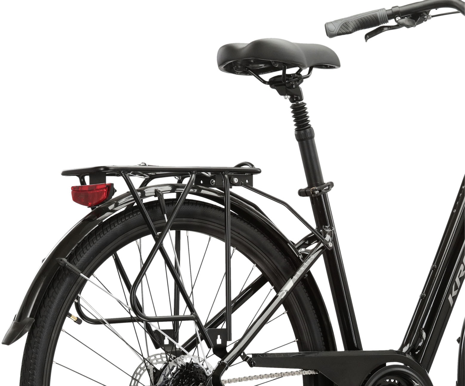 Kross Cityrad »KROSS Citybike Sentio 3.0 schwarz 24 Gänge«, 24 Gang, Shimano, ACERA M3020 Schaltwerk, Kettenschaltung
