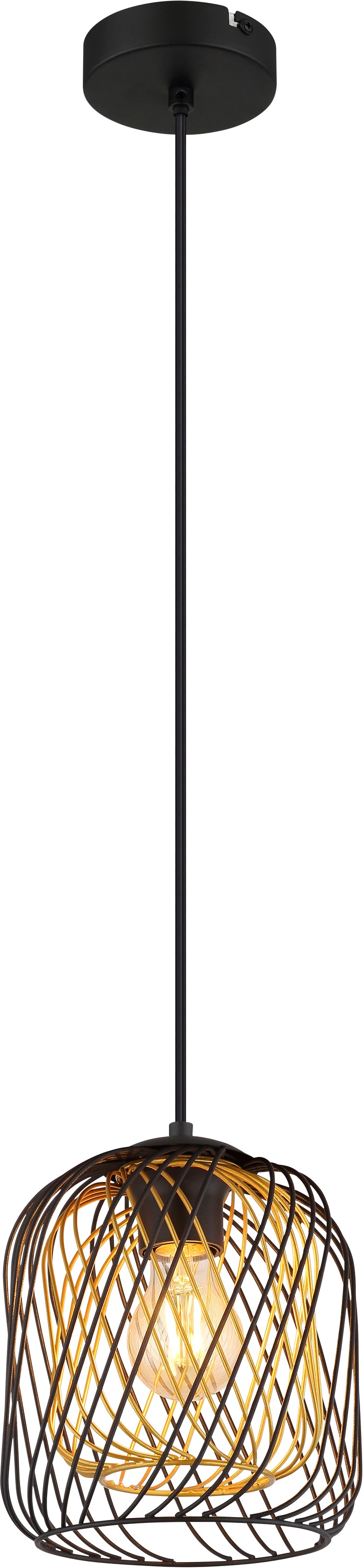 GLOBO LIGHTING Hängeleuchte »DICHTI« E27 1 Stk. Hängelampe Esszimmer-Leucht günstig online kaufen