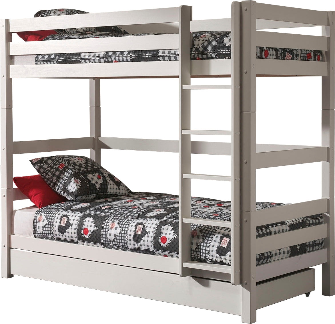 Vipack Etagenbett »Pino«, (Made in Europe), wahlweise mit Bettschublade