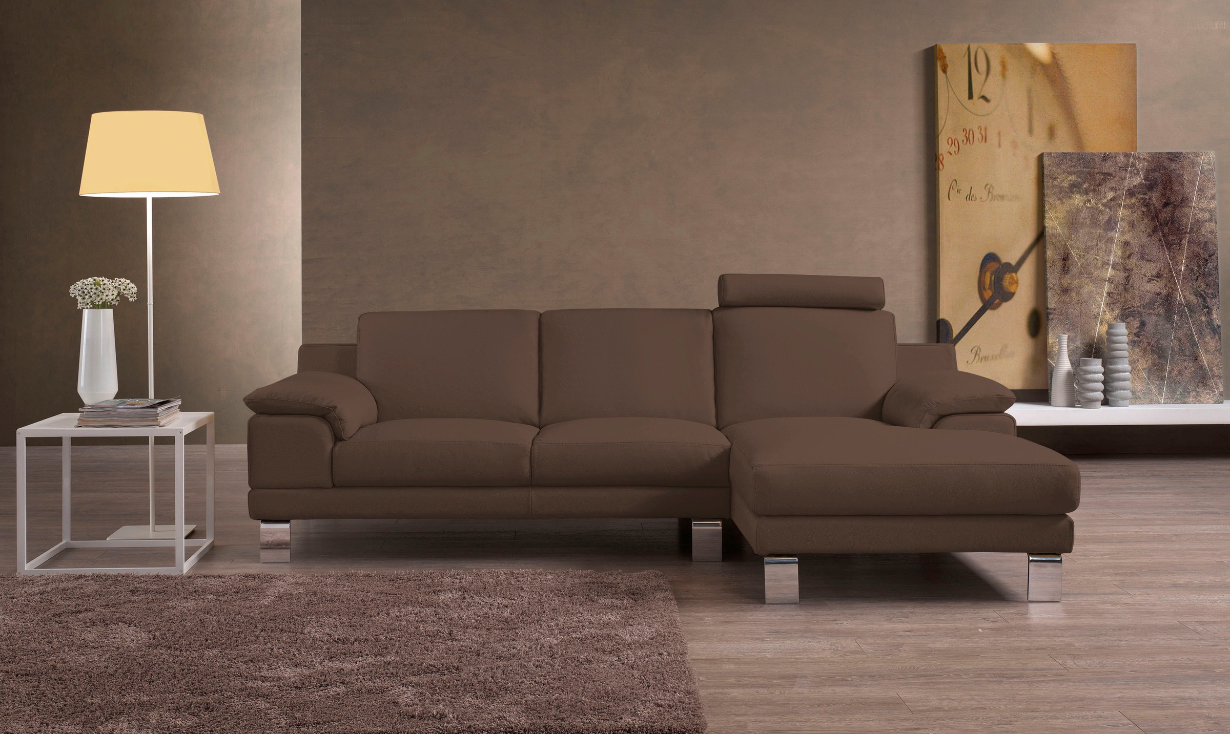 Egoitaliano Ecksofa »Shakira, Design und super Sitzkomfort auf hohem Niveau günstig online kaufen