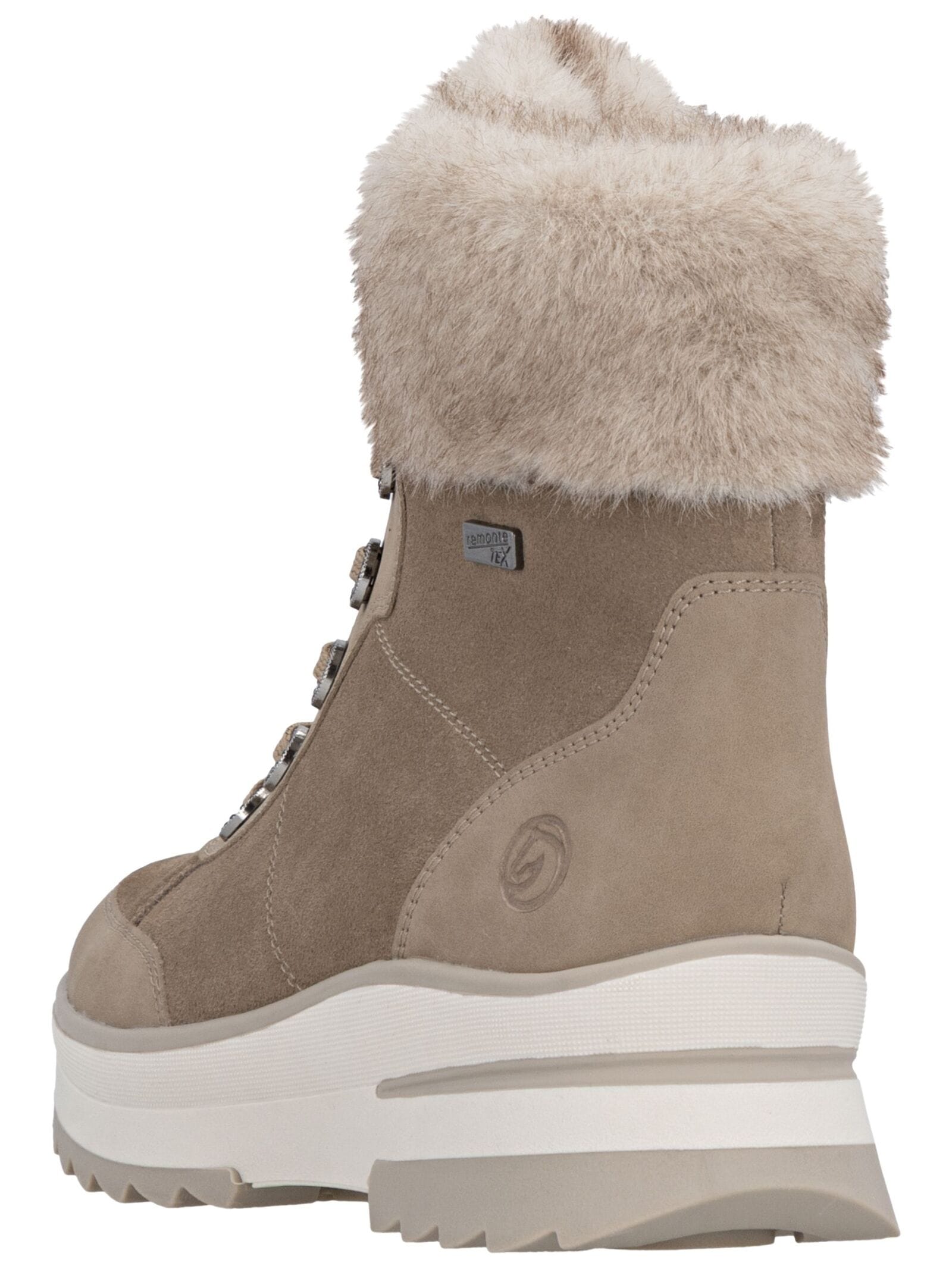 Remonte Schnürstiefelette »Remonte Stiefelette Veloursleder/Textil«