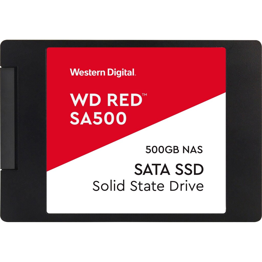 Western Digital interne SSD »Red SA500«, 2,5 Zoll, Anschluss SATA III