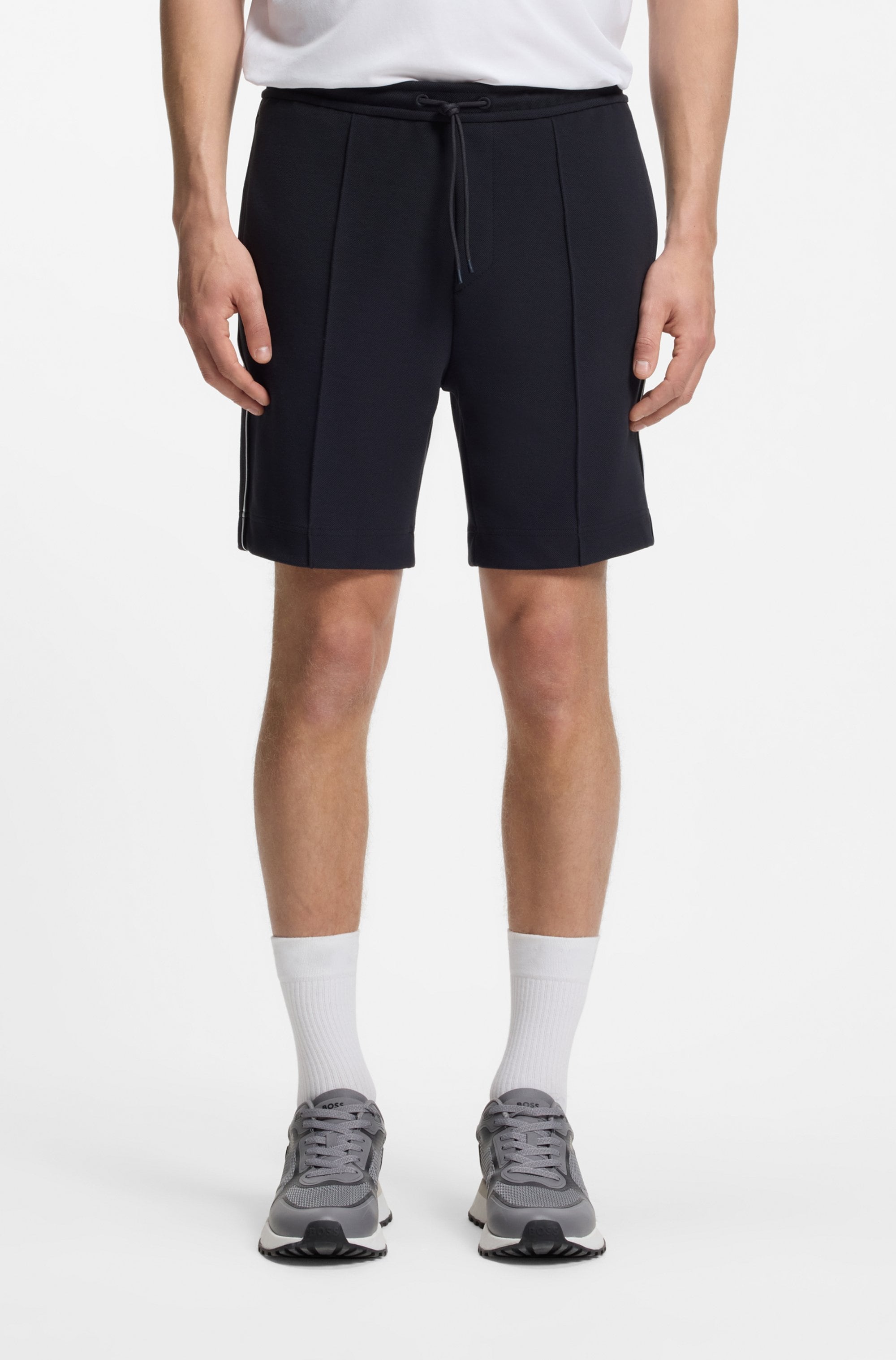 BOSS GREEN Shorts »Join Headlo«  Piqué-Qualität mit Paspeln