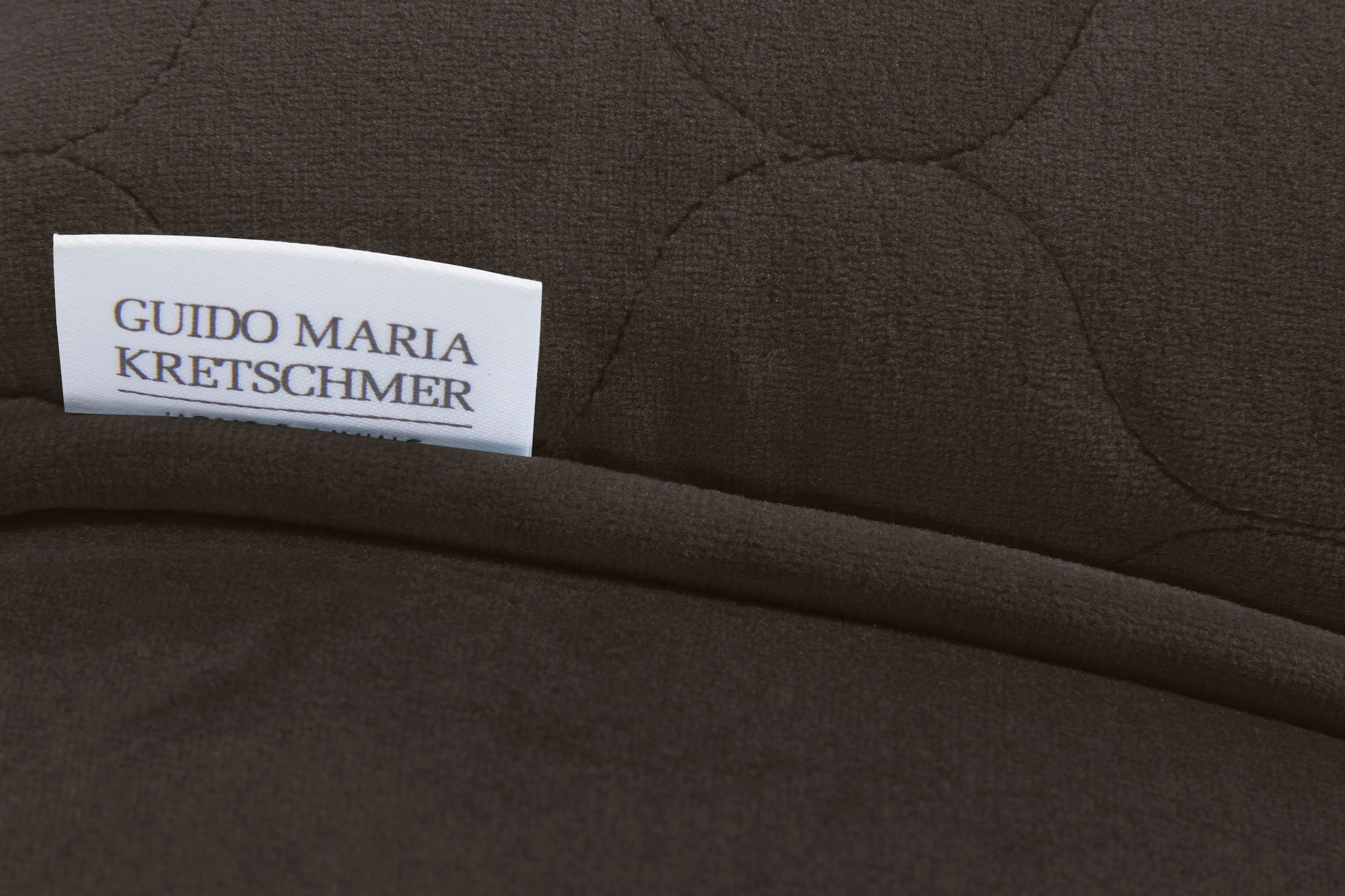 Guido Maria Kretschmer Home&Living Recamiere »Oradea«, mit eleganter Steppung auf Rückseite der Rückenlehne