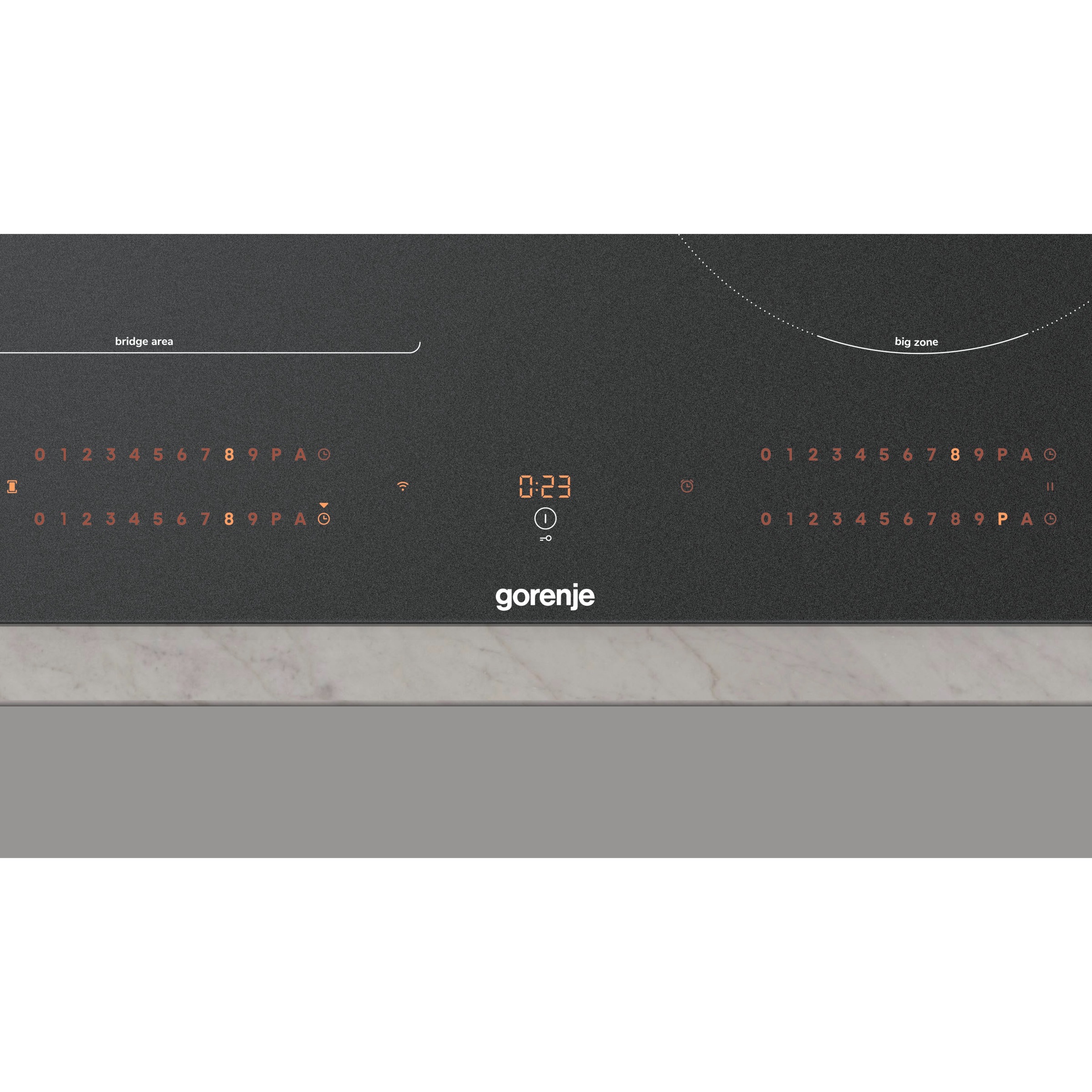 GORENJE Flex-Induktions-Kochfeld »GI6433SRWF« Infinity-Matt, kratzresistent, Bridge-Zone, Flex-Induktion