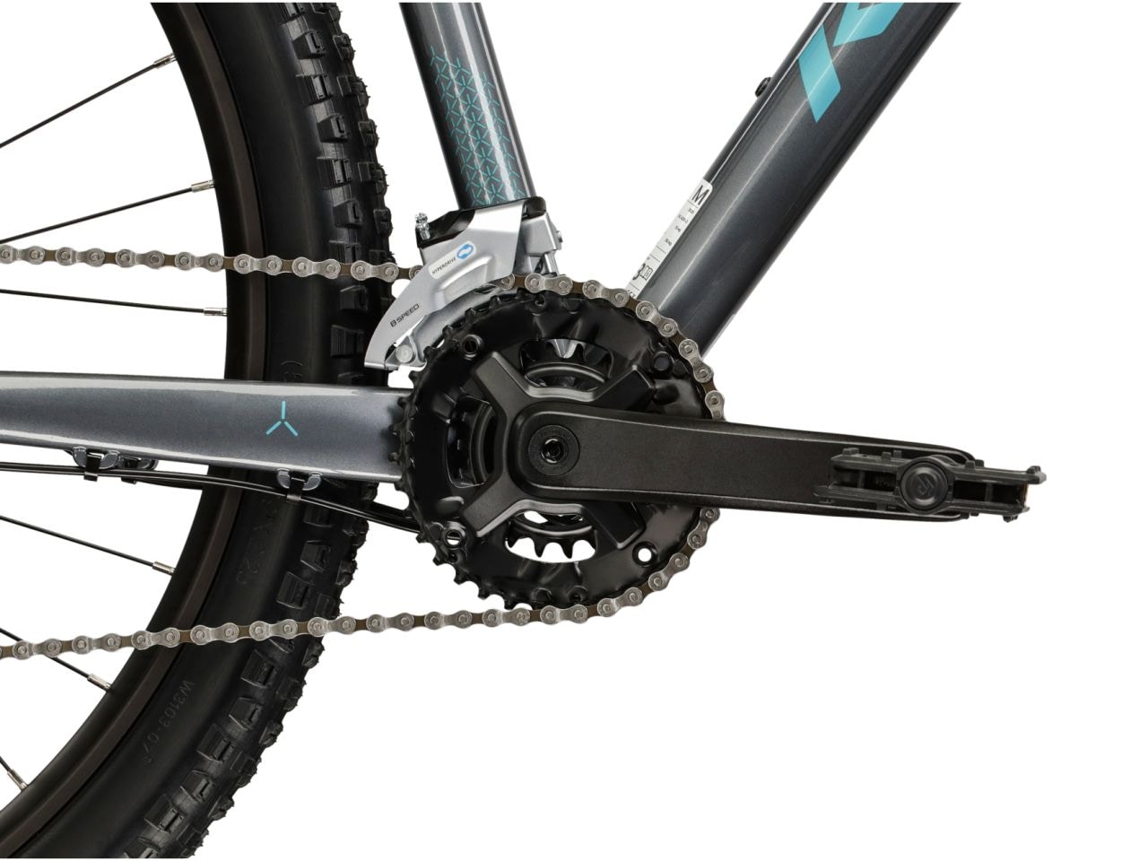 Kross Mountainbike »KROSS Mountainbike Hardtail 29" LEA 4.0 grau 16 Gänge« 16 Gang Shimano ACERA M3020 Schaltwerk Kettenschaltung