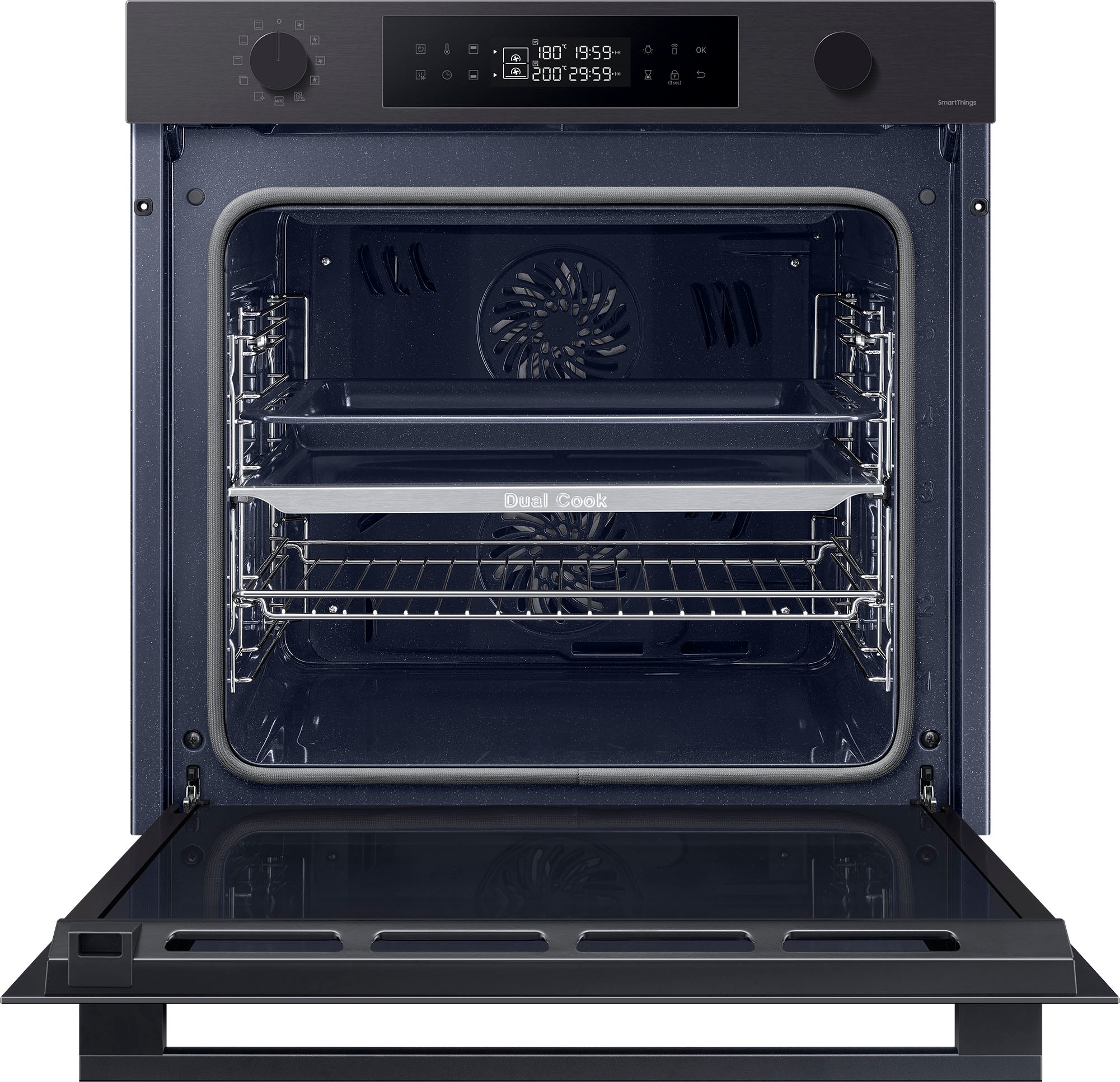 Samsung Pyrolyse Backofen Serie 4 »NV7B44503DB«, Pyrolyse-Selbstreinigung, günstig online kaufen
