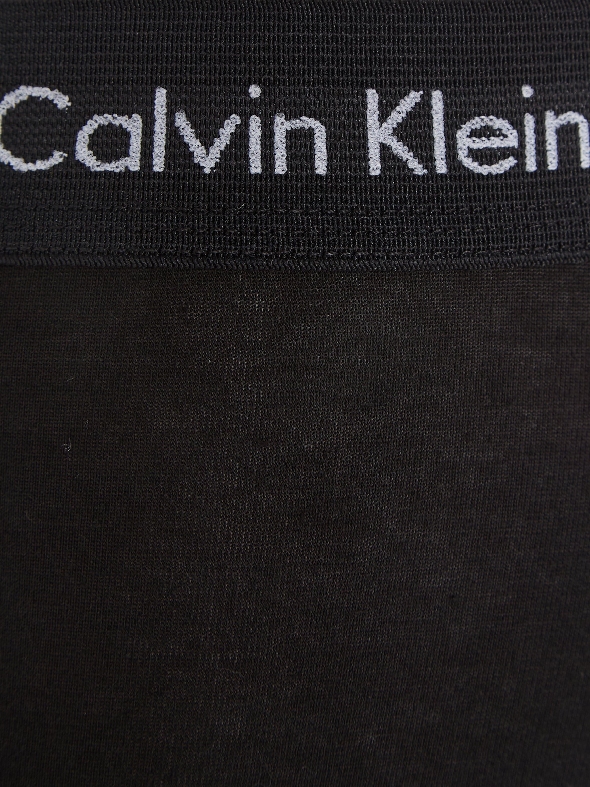 Calvin Klein Underwear Boxer, (3 St.), in uni schwarz