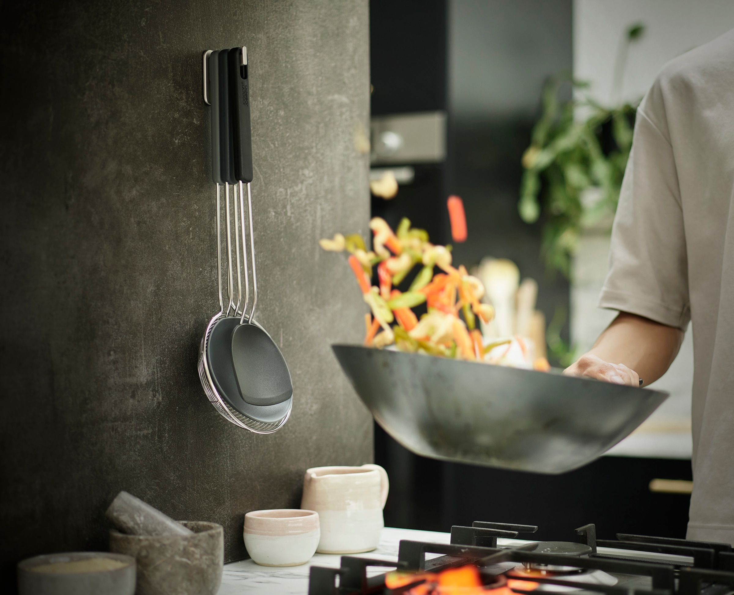 Joseph Joseph Kochbesteck-Set »Nest Fusion«, (Set, 4 tlg.), (Wok-Besteck) BPA-frei