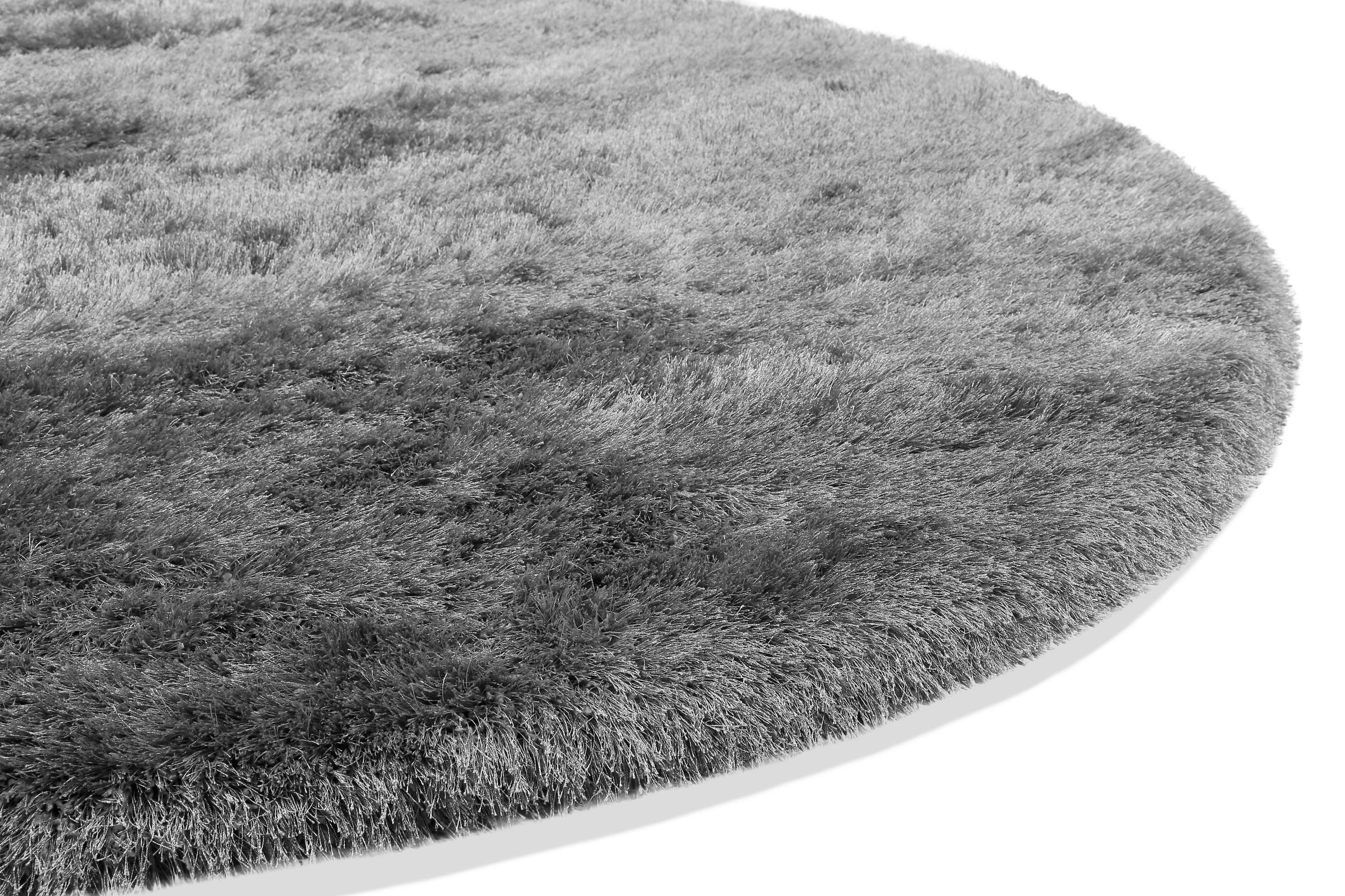 Wecon home Basics Hochflor-Teppich »Bella«, rund, 70 mm Höhe, besonders weich durch Microfaser, Wohnzimmer