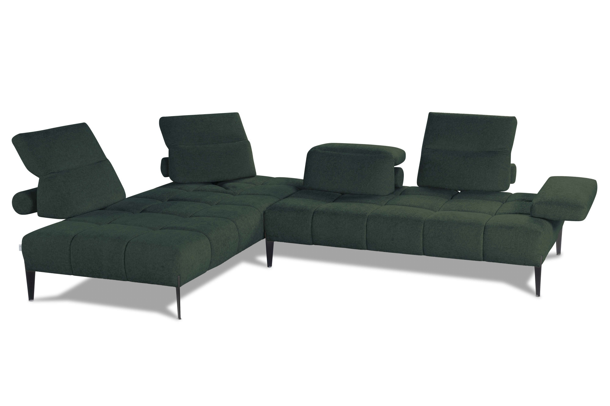 CALIA ITALIA Ecksofa »Skyline, Made in Italy, Design-Sofa, L-Form, mit Sitz günstig online kaufen