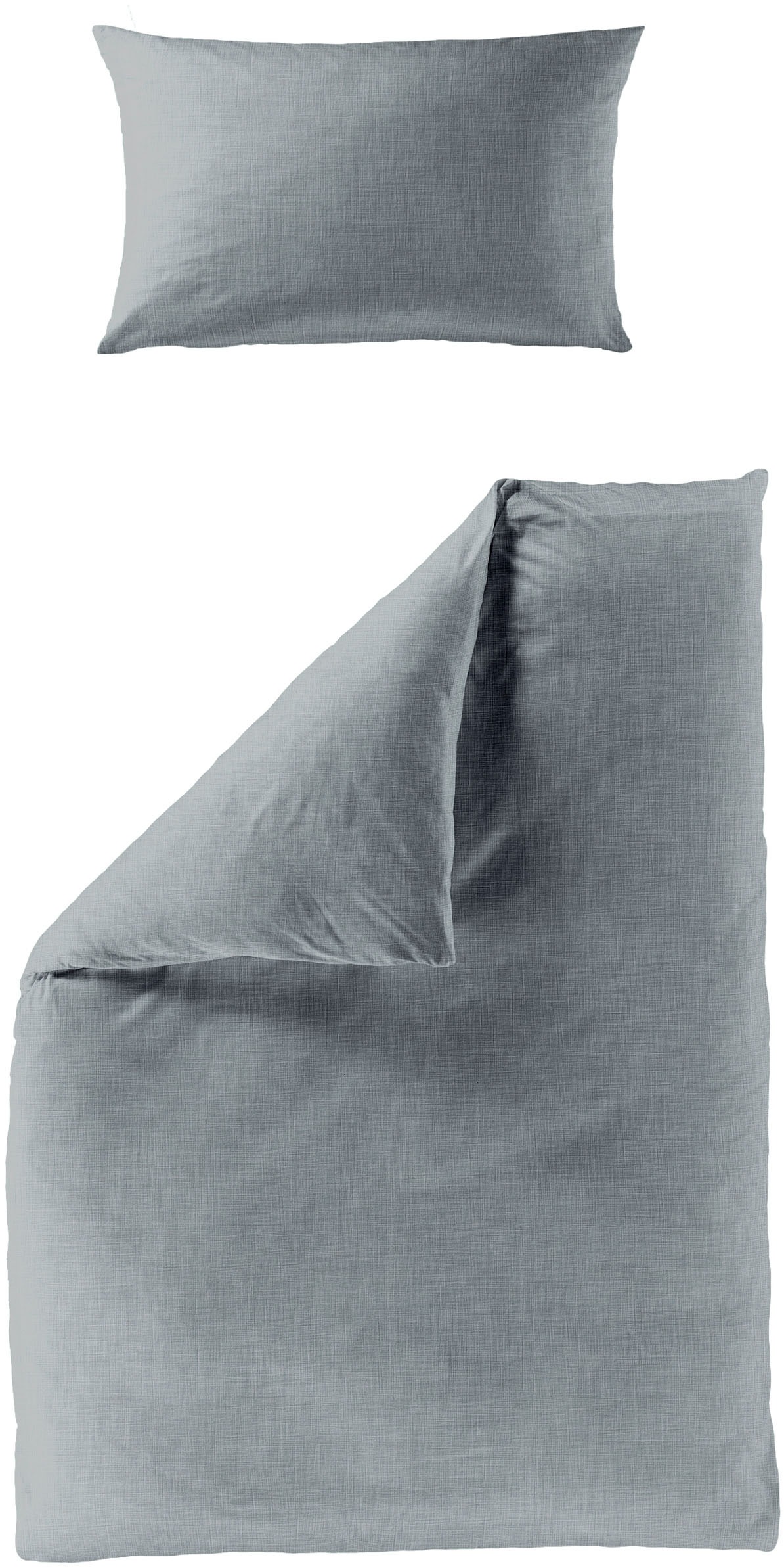 BIERBAUM Bettwäsche »4129«, Musselin, 100 % Baumwolle, pflegeleicht, bügelfrei