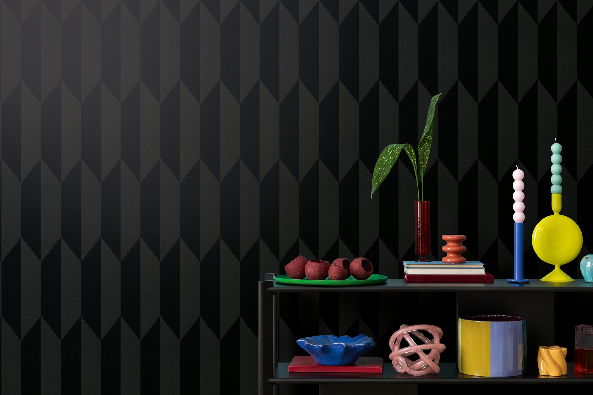 CosmoLiving by Cosmopolitan Vliestapete »Graphic Groove-Playful Tapete« glä günstig online kaufen