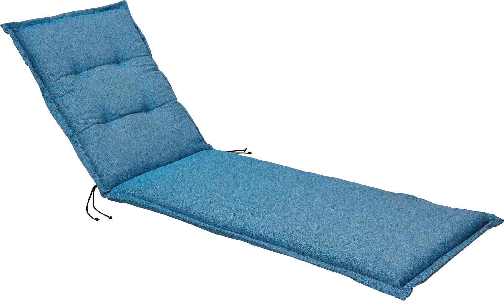 BEST Liegenauflage blau Obermaterial: 65% Baumwolle, 35% Polyester