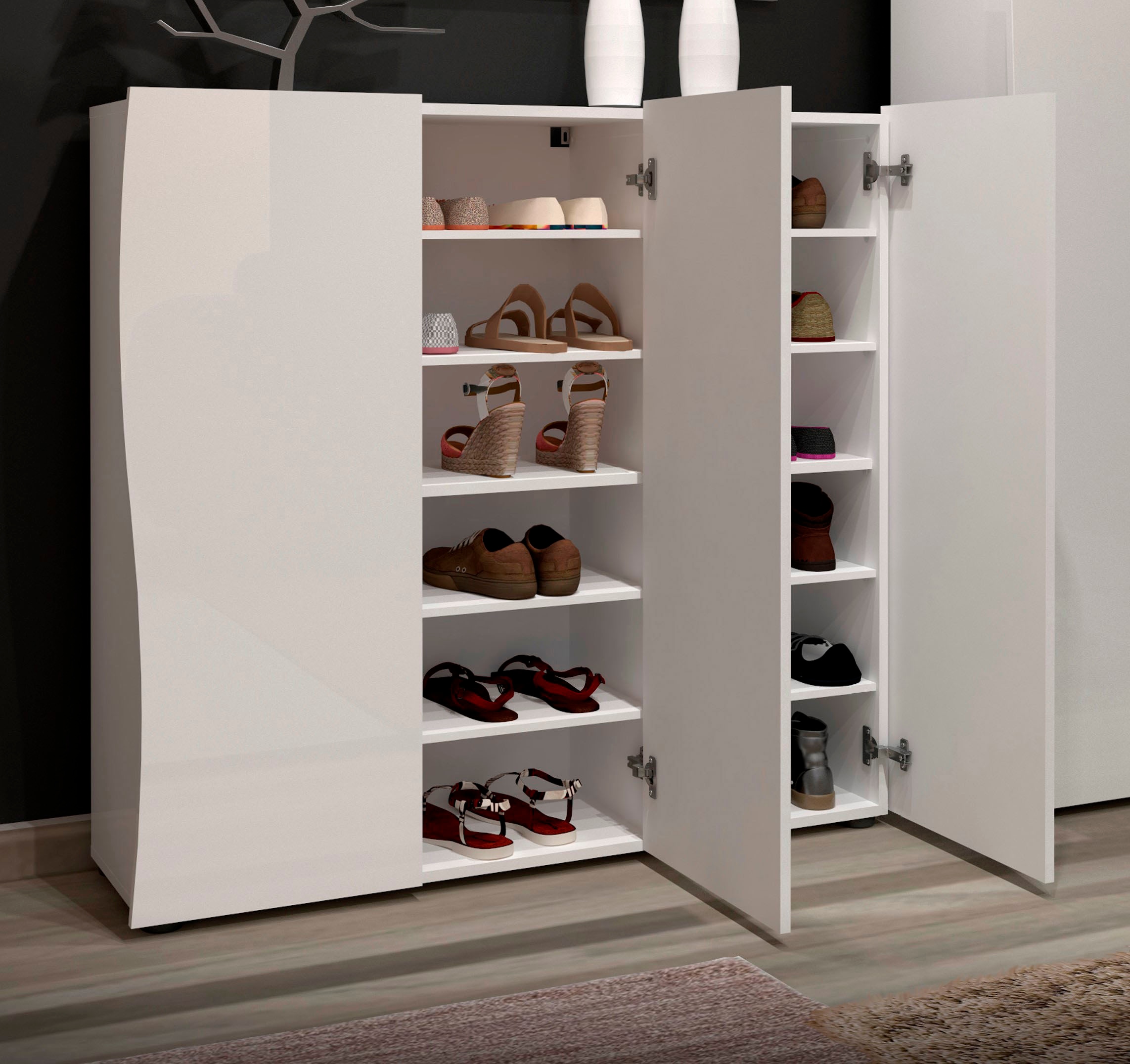 INOSIGN Schuhschrank »Kiss«, verbesserte Qualität auf Raten bestellen