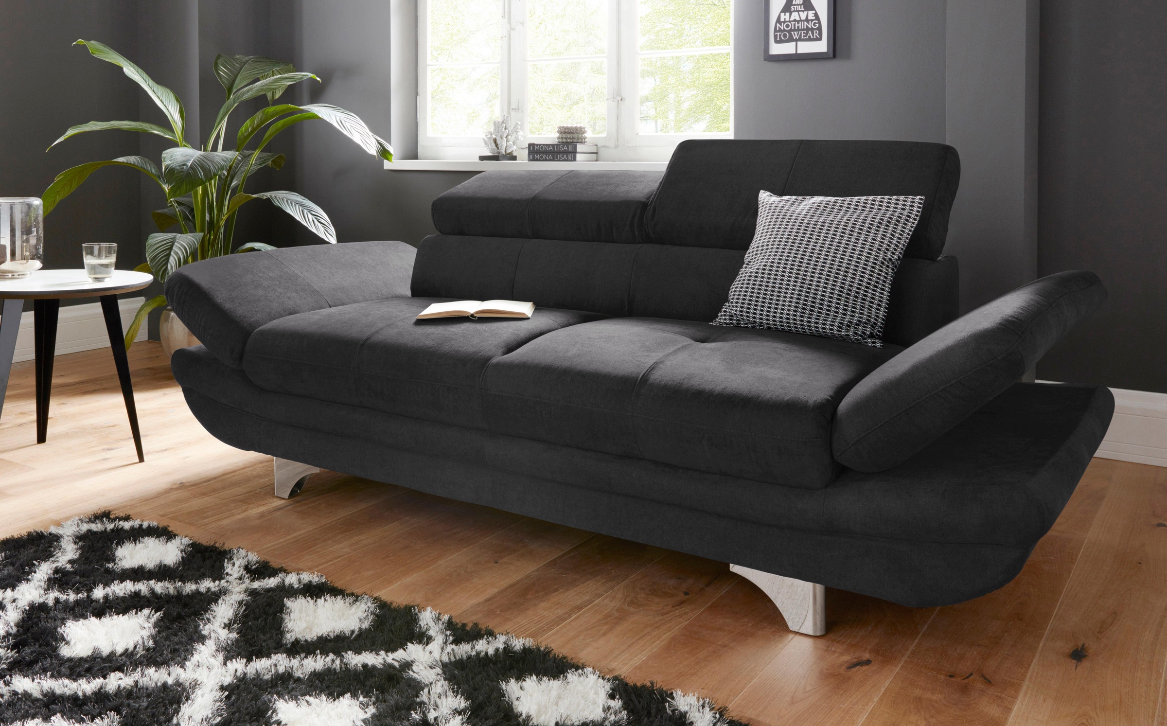 COTTA 2-Sitzer »Enterprise«, Big-Sofa, mit Armteilverstellung & Kopfteilver günstig online kaufen
