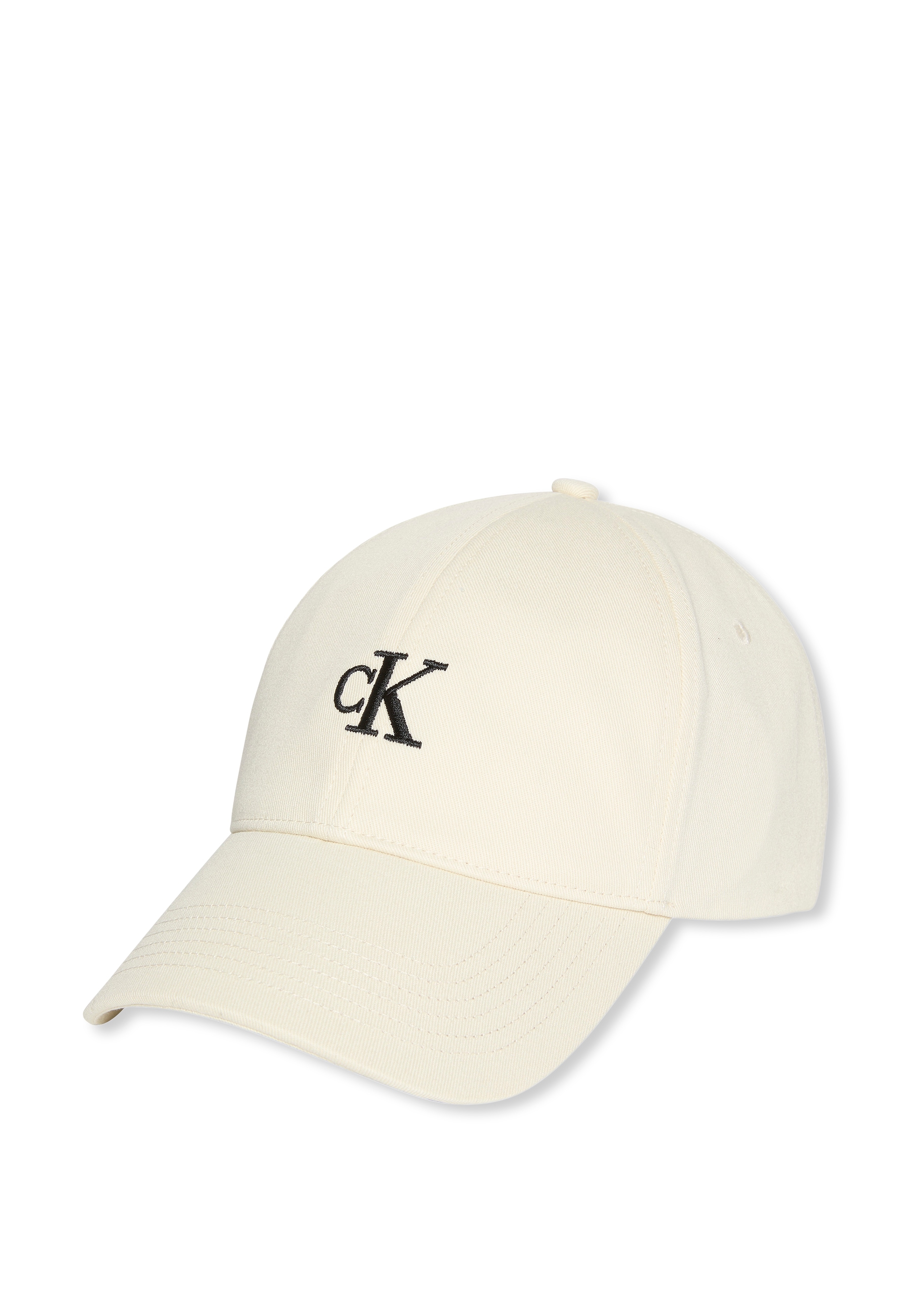 Calvin Klein Baseball Cap »MONOGRAM EMBROIDERY BASEBALL CAP« Mit festem Schirm