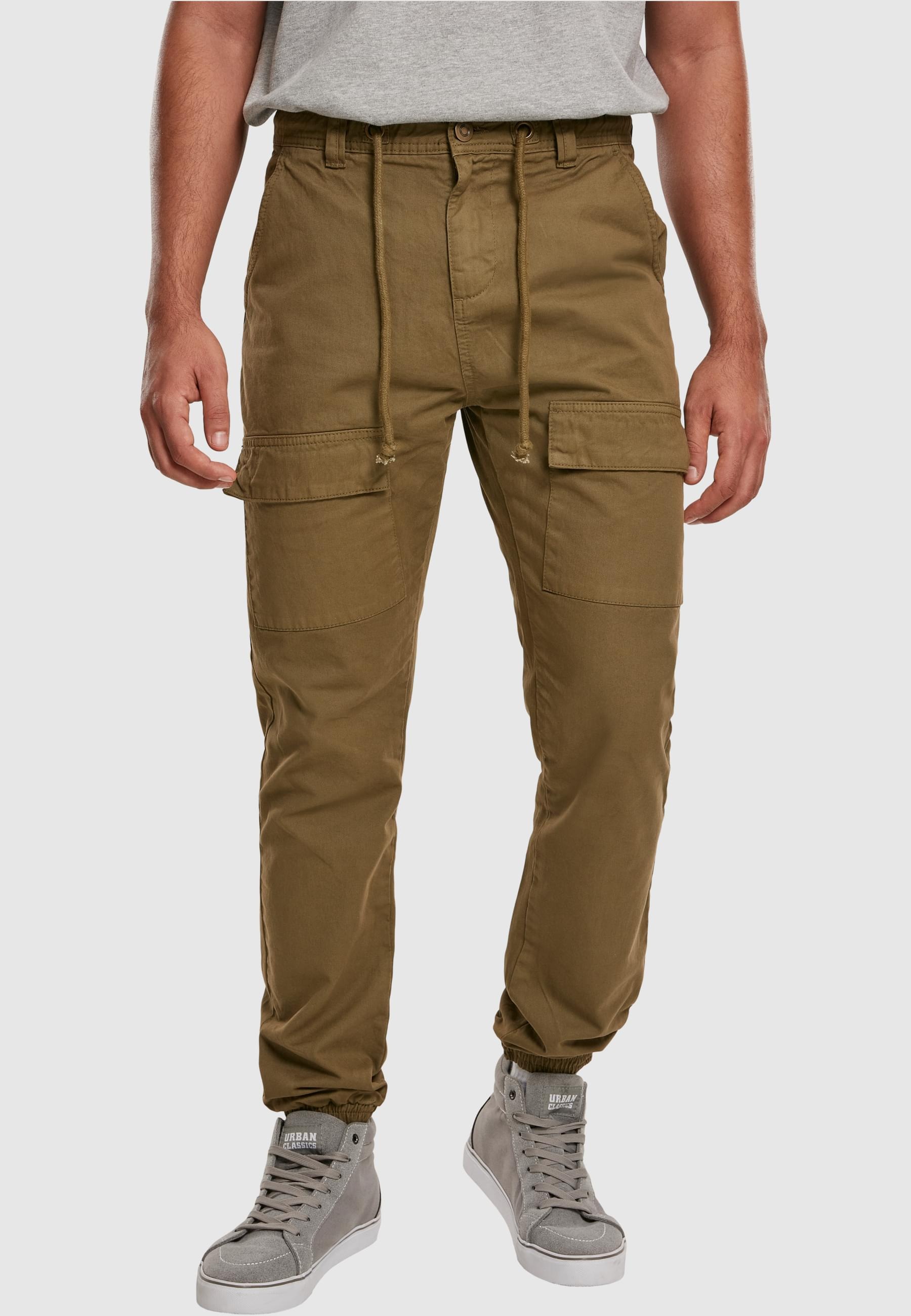 URBAN CLASSICS Jogginghose »Urban Classics Herren Front Pocket Cargo Jogging Pants«